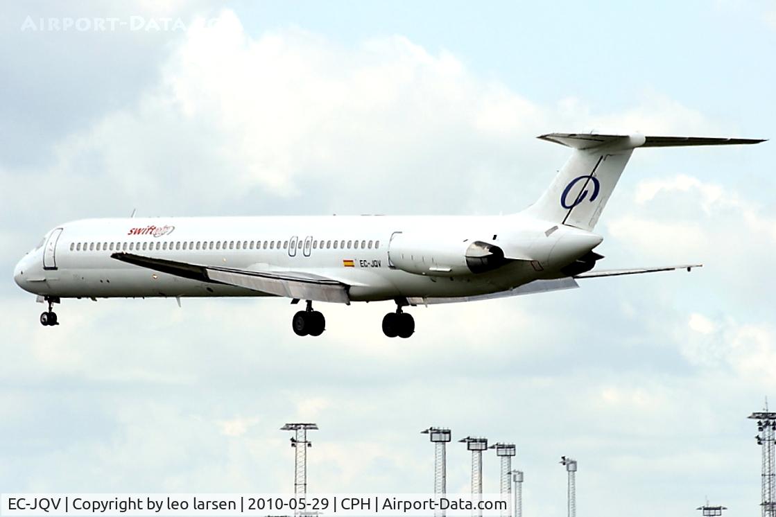 EC-JQV, 1987 McDonnell Douglas MD-83 C/N 49526/1342, Copenhagen 29.5.10
