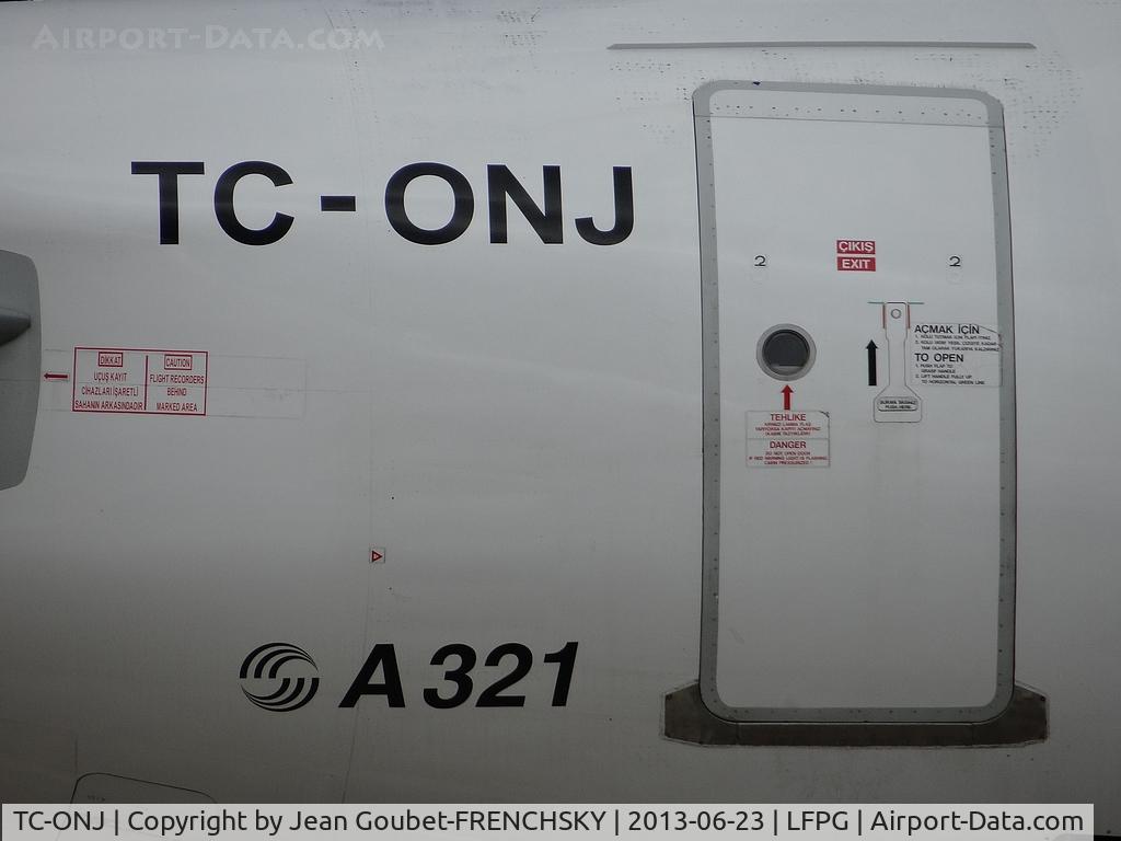 TC-ONJ, 1993 Airbus A321-131 C/N 385, Onur Air