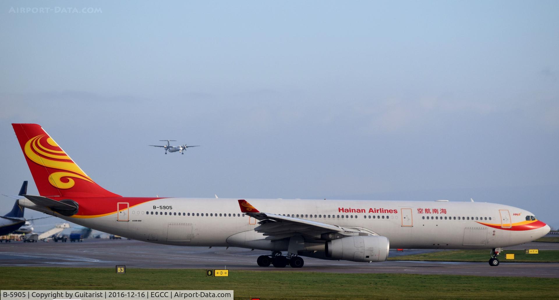 B-5905, 2012 Airbus A330-343X C/N 1325, At Manchester