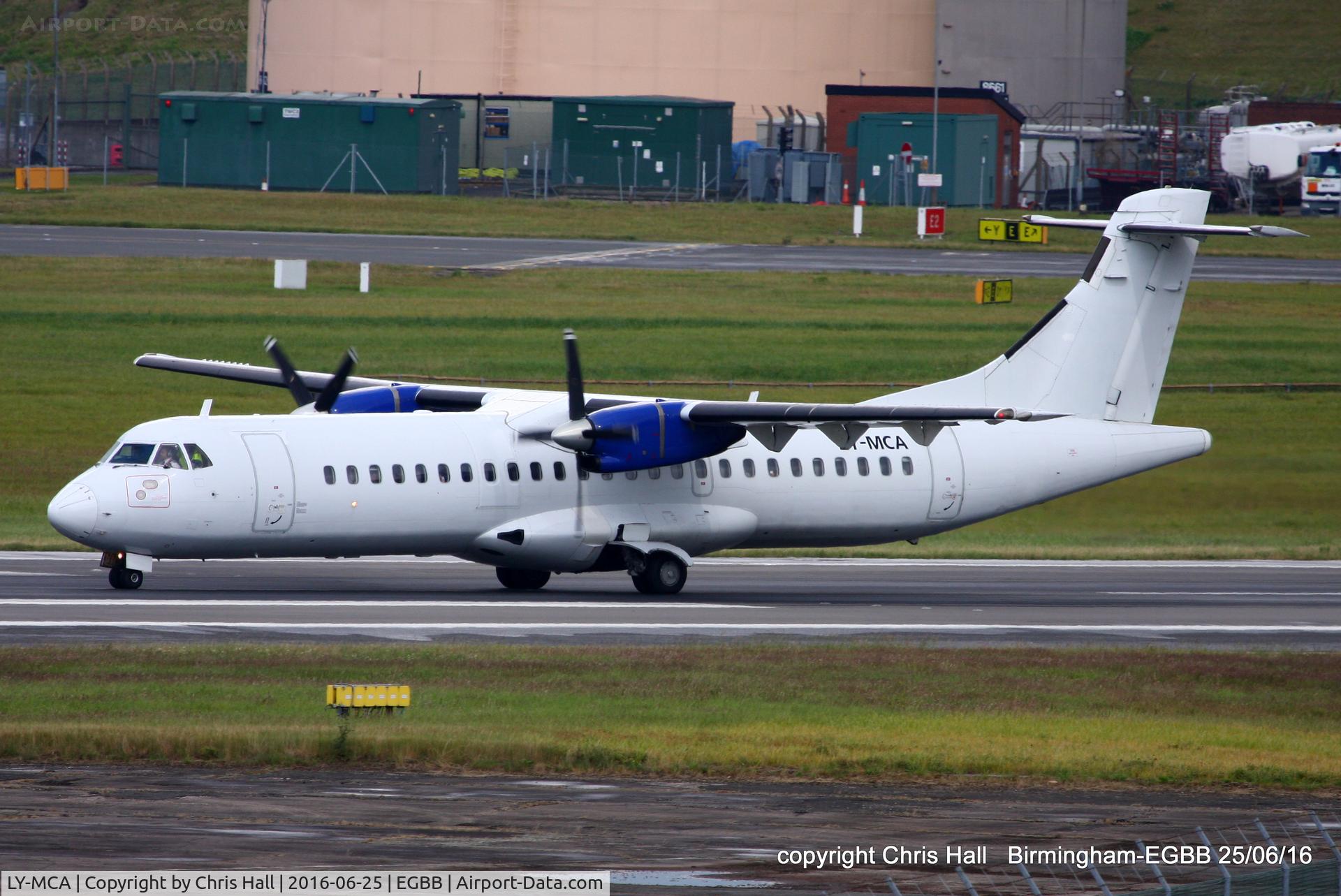 LY-MCA, 1991 ATR 72-201 C/N 212, DOT Lithuania