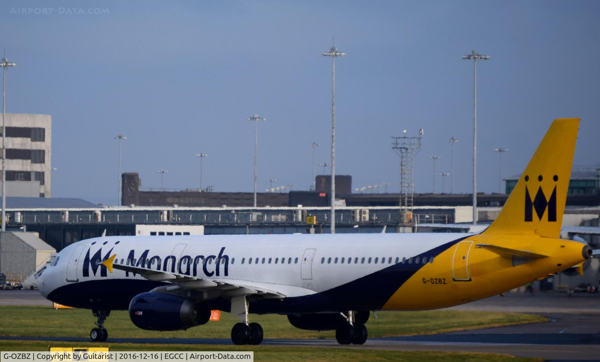 G-OZBZ, 2001 Airbus A321-231 C/N 1421, At Manchester
