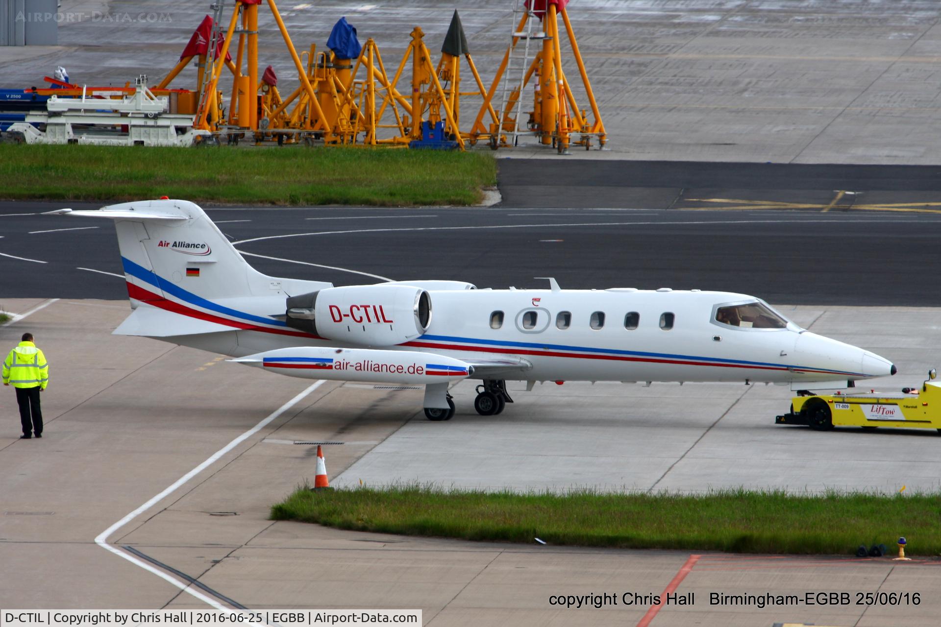 D-CTIL, 1992 Learjet 35A C/N 35A-671, Air Alliance Express