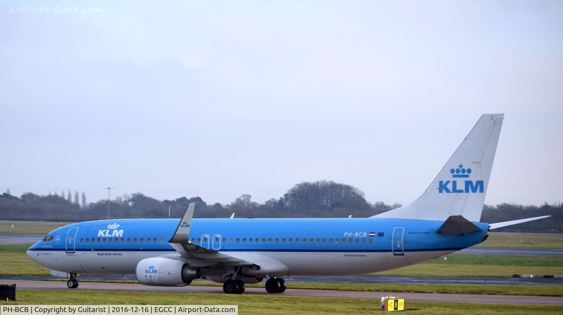 PH-BCB, 2011 Boeing 737-8K2 C/N 39443, At Manchester