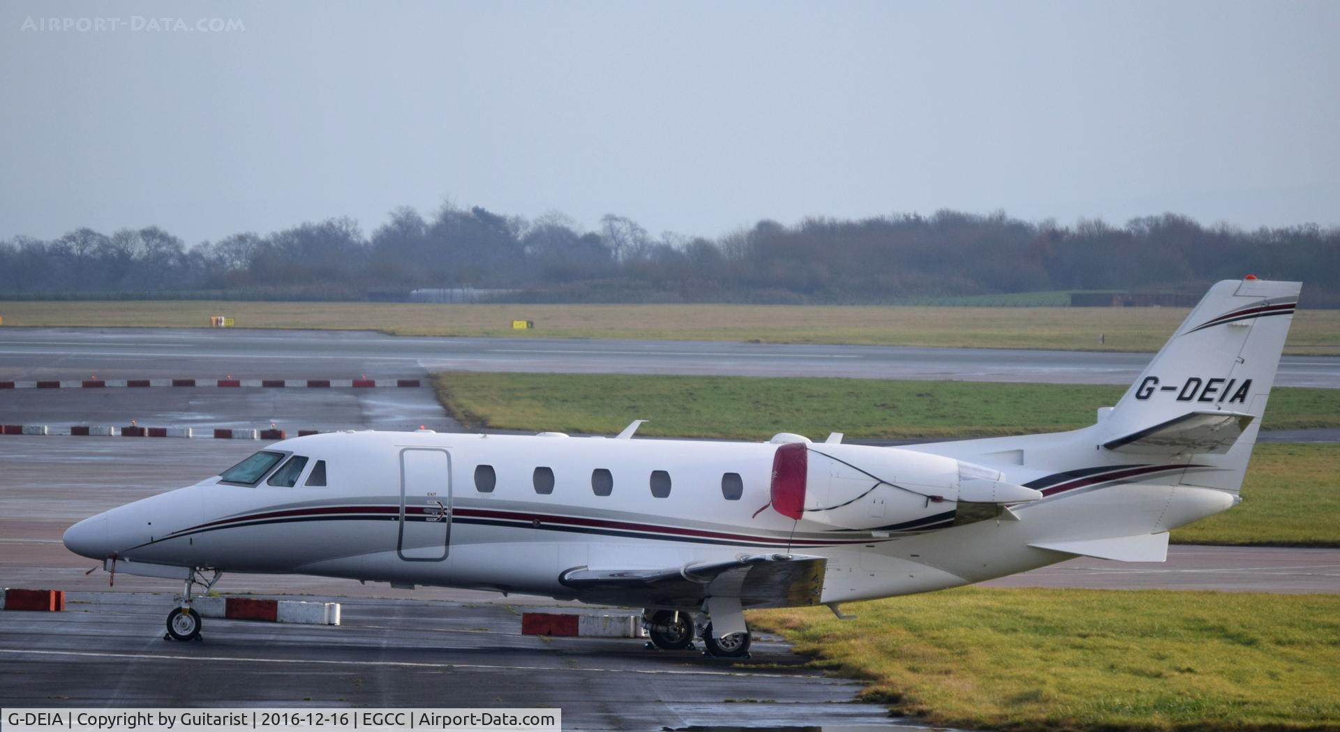 G-DEIA, 2012 Cessna 560XL Citation XLS+ C/N 560-6119, At Manchester