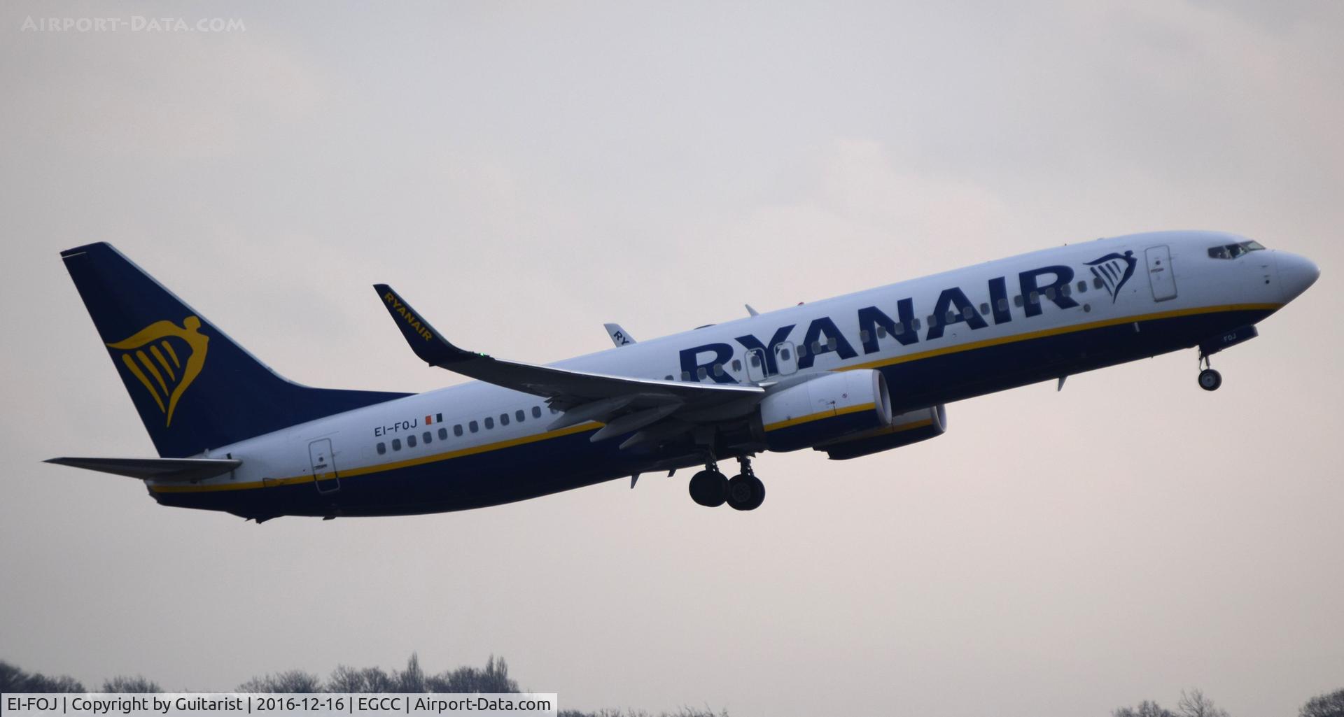 EI-FOJ, 2016 Boeing 737-8AS C/N 44722, At Manchester