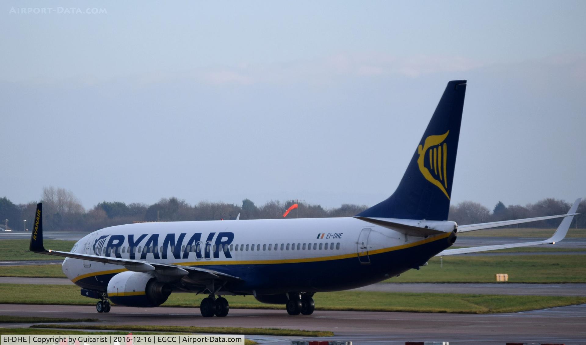 EI-DHE, 2005 Boeing 737-8AS C/N 33574, At Manchester