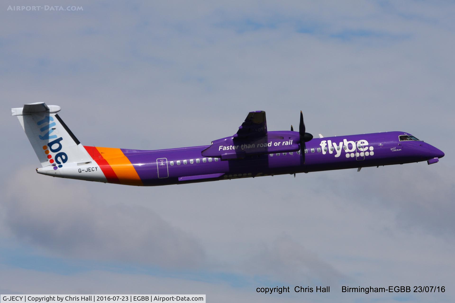 G-JECY, 2007 De Havilland Canada DHC-8-402Q Dash 8 C/N 4157, flybe