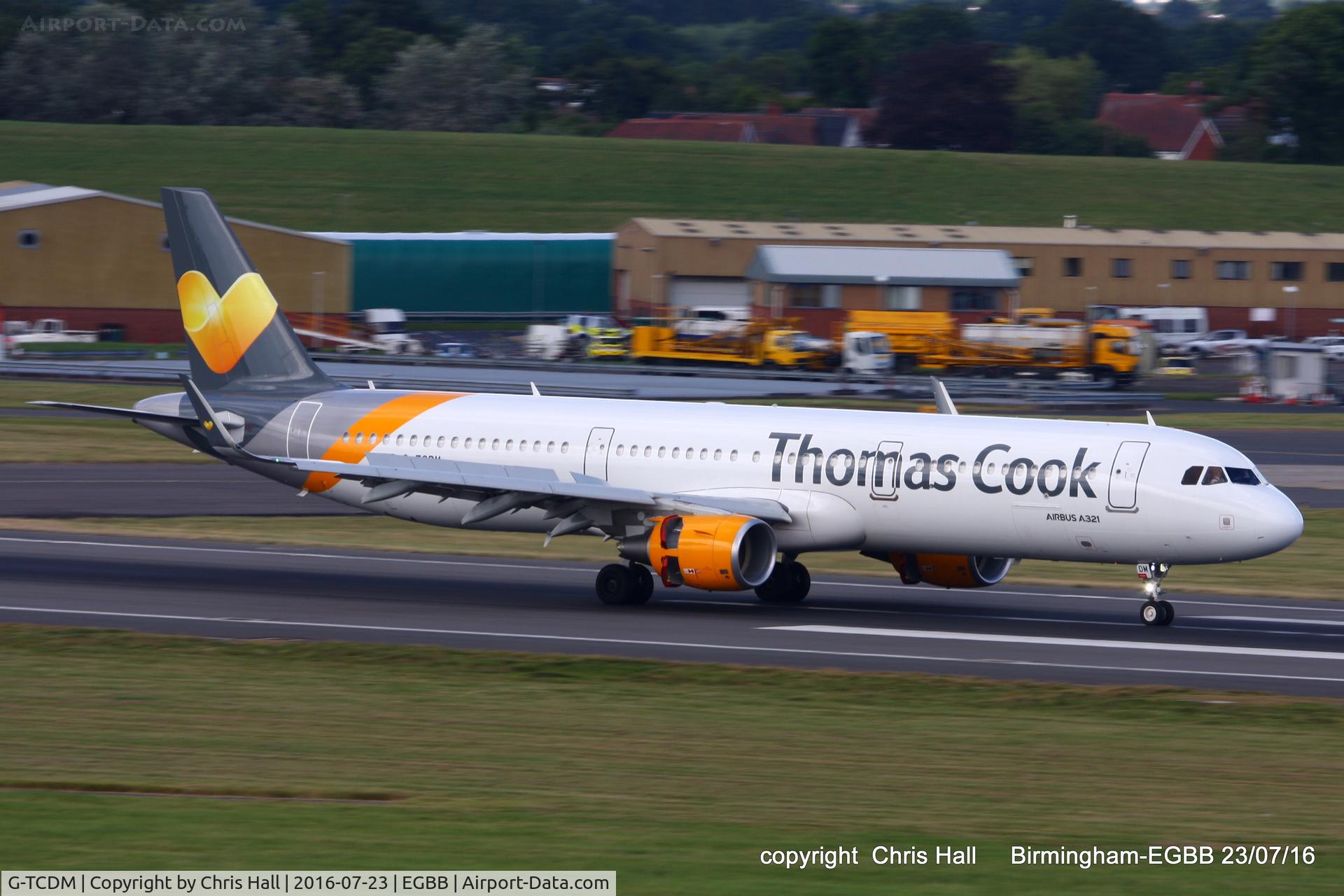 G-TCDM, 2016 Airbus A321-211 C/N 7003, Thomas Cook