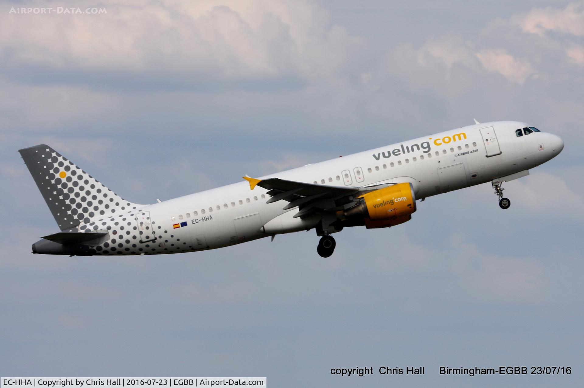 EC-HHA, 2000 Airbus A320-214 C/N 1221, Veuling