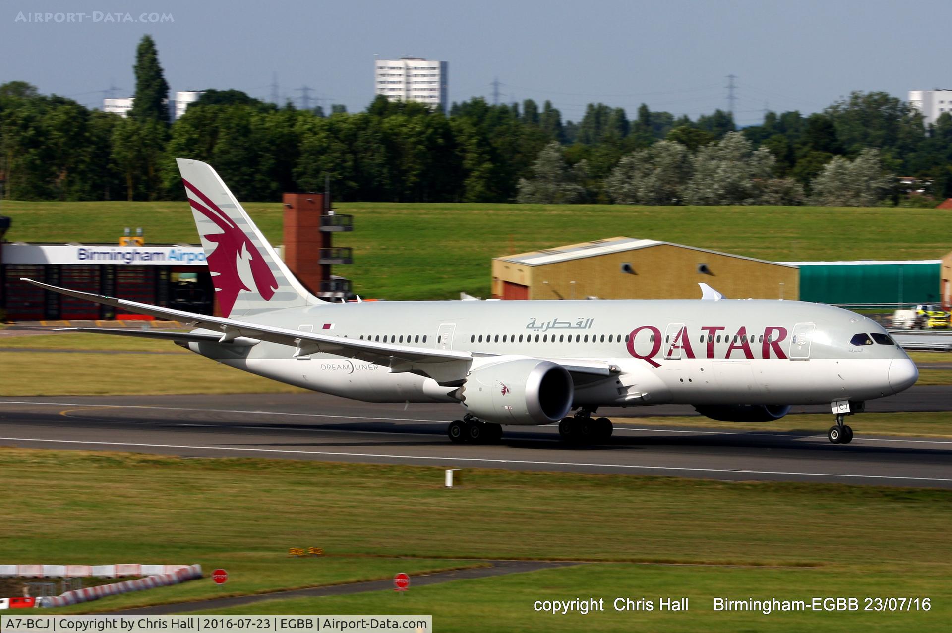 A7-BCJ, 2014 Boeing 787-8 Dreamliner C/N 38328, Qatar