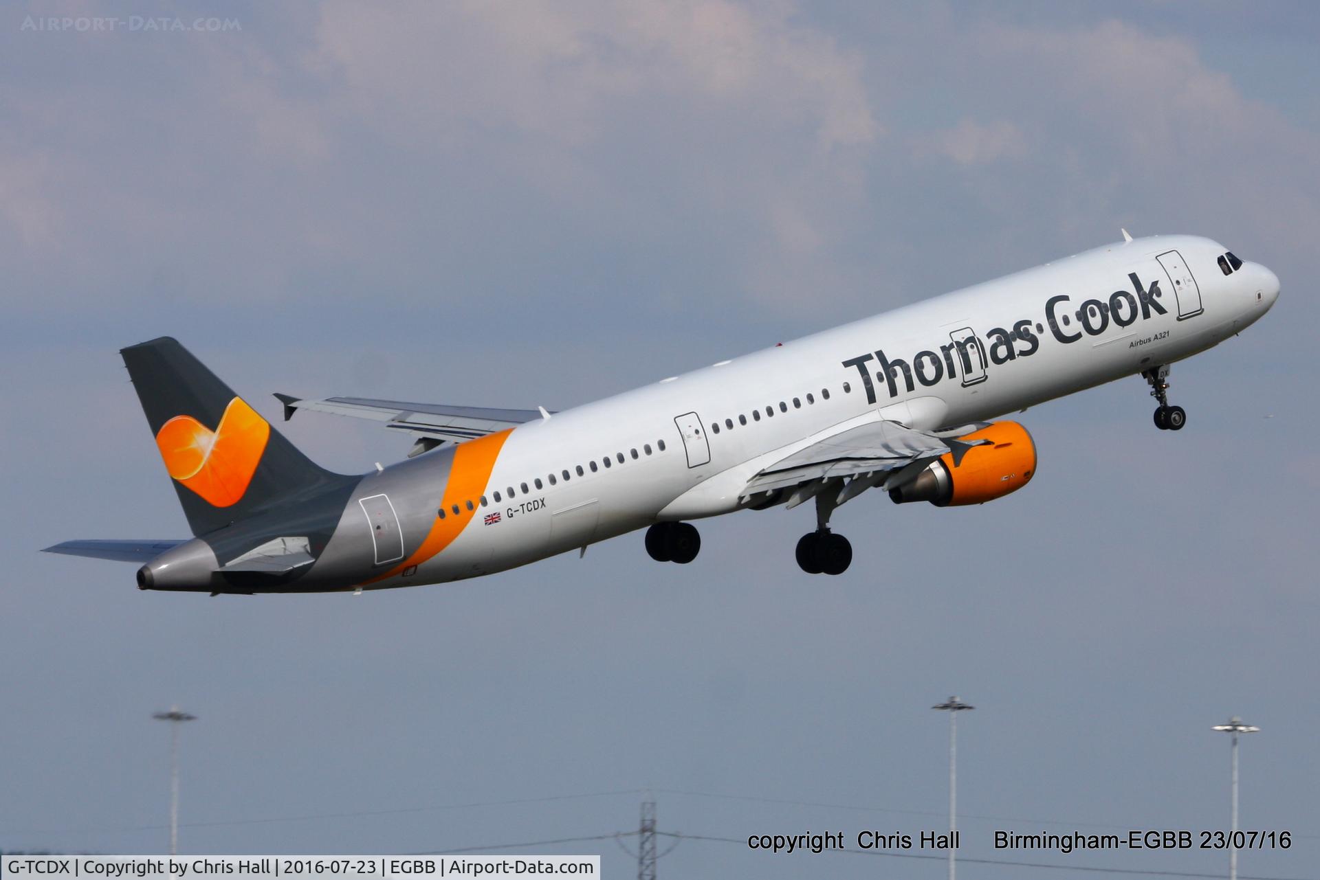 G-TCDX, 2002 Airbus A321-211 C/N 1887, Thomas Cook