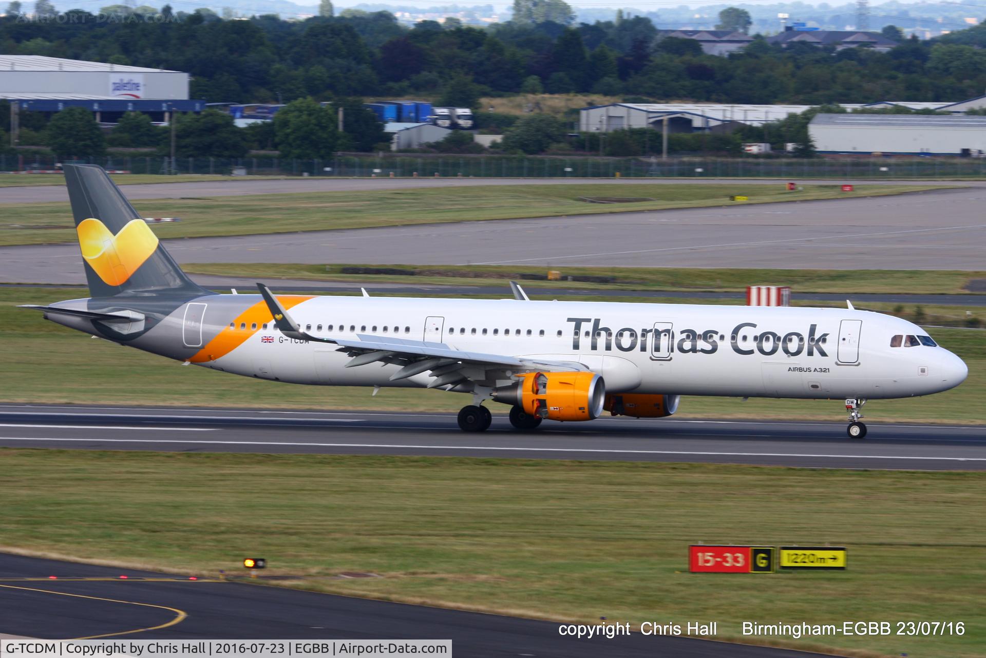 G-TCDM, 2016 Airbus A321-211 C/N 7003, Thomas Cook