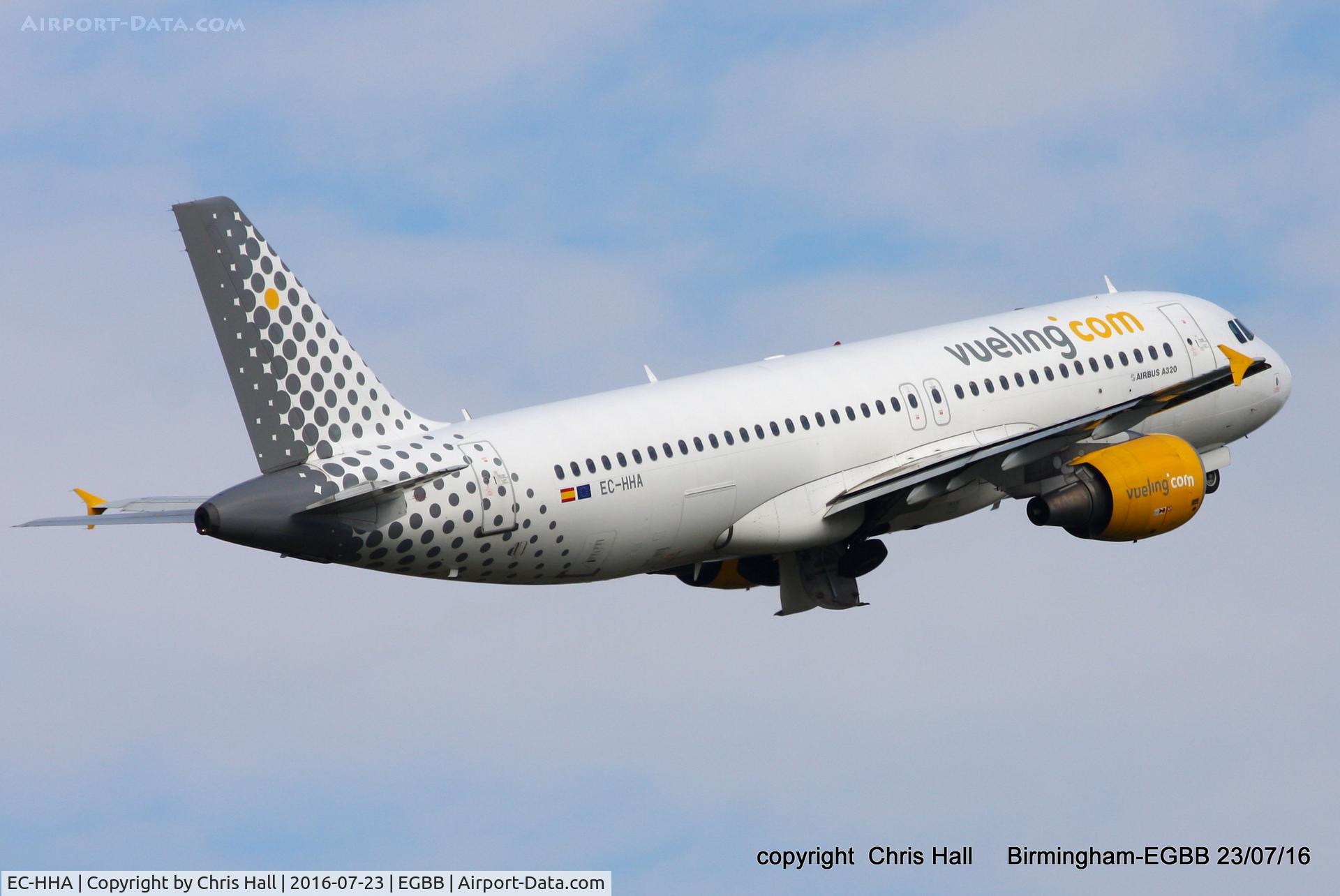 EC-HHA, 2000 Airbus A320-214 C/N 1221, Veuling