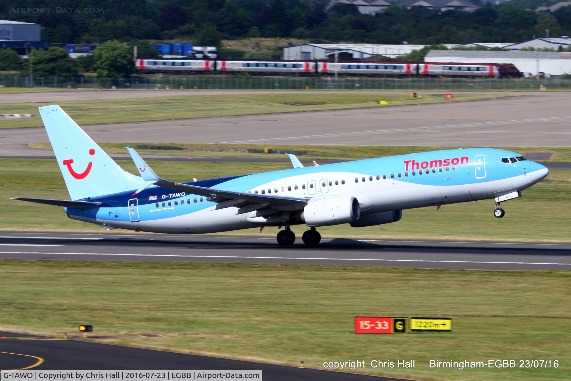 G-TAWO, 2013 Boeing 737-8K5 C/N 37255, Thomson
