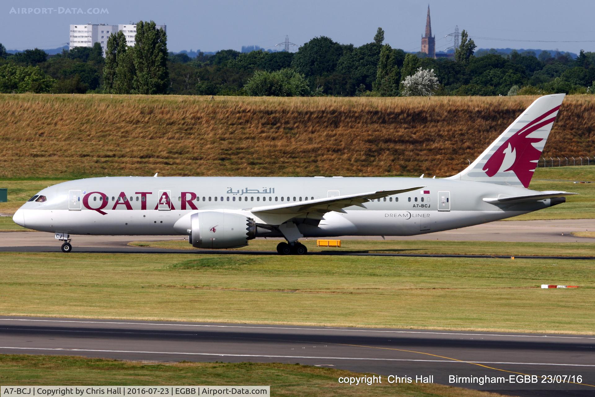 A7-BCJ, 2014 Boeing 787-8 Dreamliner C/N 38328, Qatar