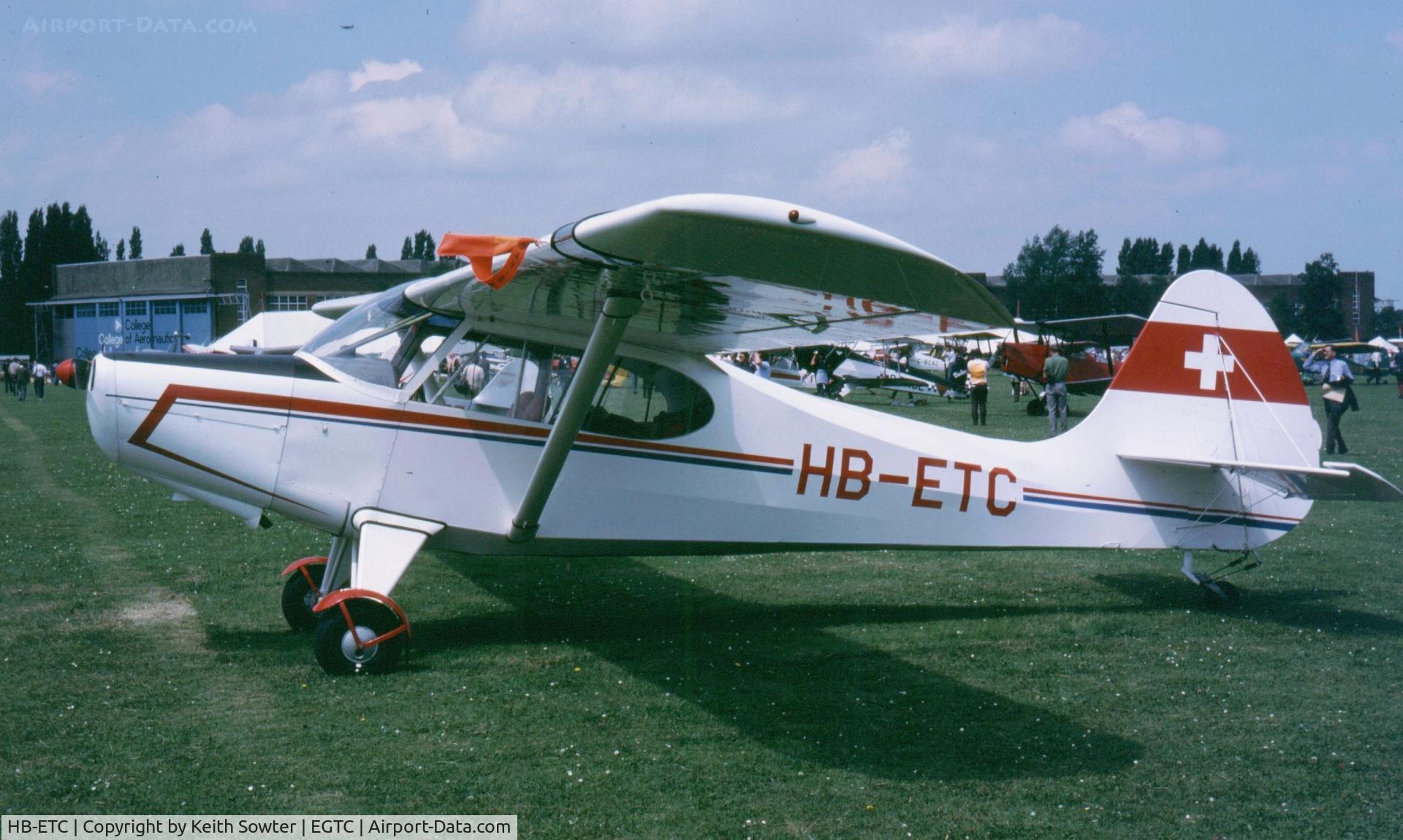 HB-ETC, 1949 Aeronca 15AC Sedan C/N 15AC-429, Visiting