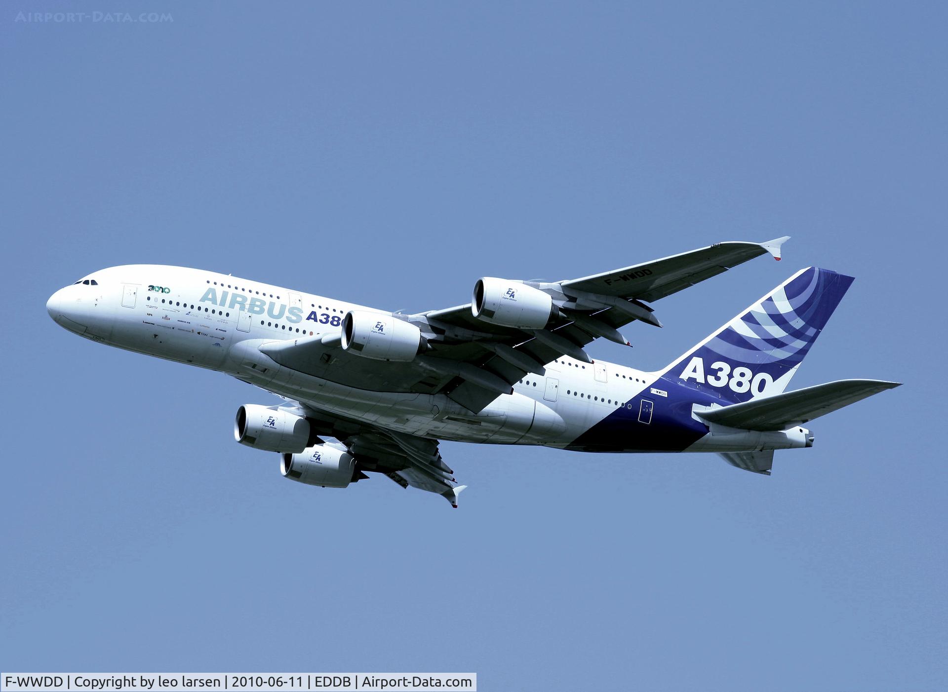 F-WWDD, 2005 Airbus A380-861 C/N 004, Berlin Air Show 11.6.10