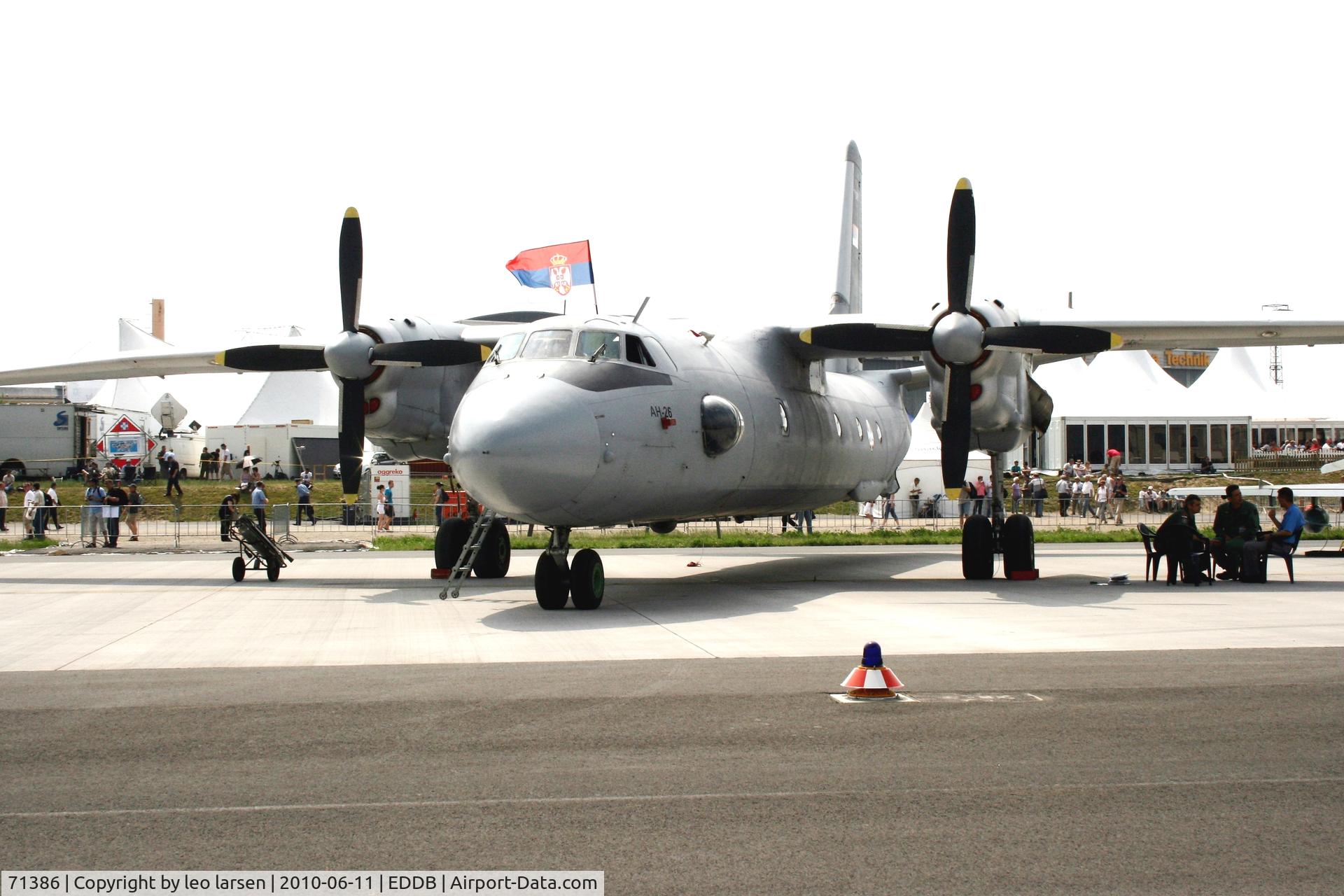 71386, 1984 Antonov An-26 C/N 139 04, Berlin Air Show 11.6.10