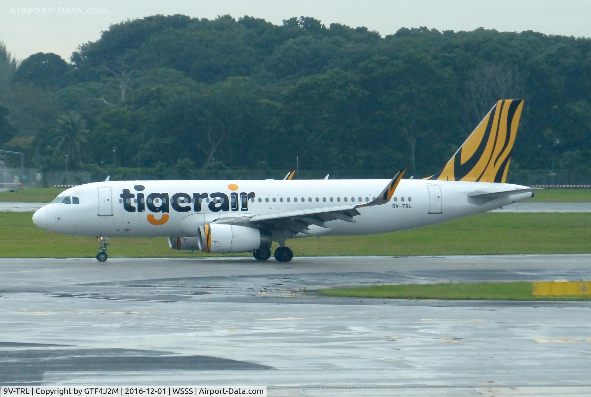 9V-TRL, 2013 Airbus A320-232 C/N 5721, 9V-TRL  Tigerair  at Singapore 1.12.16