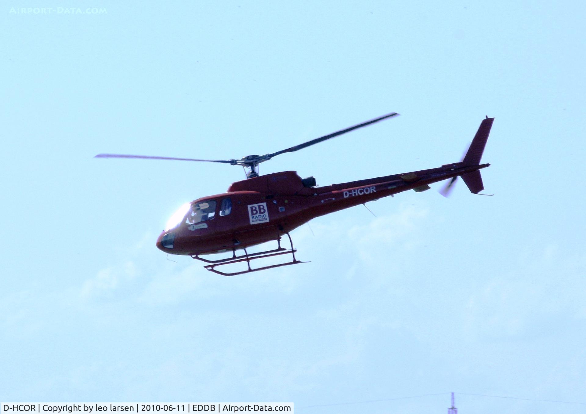 D-HCOR, Aerospatiale AS-350B Ecureuil C/N 1601, Berlin aIR sHOW 11.6.10