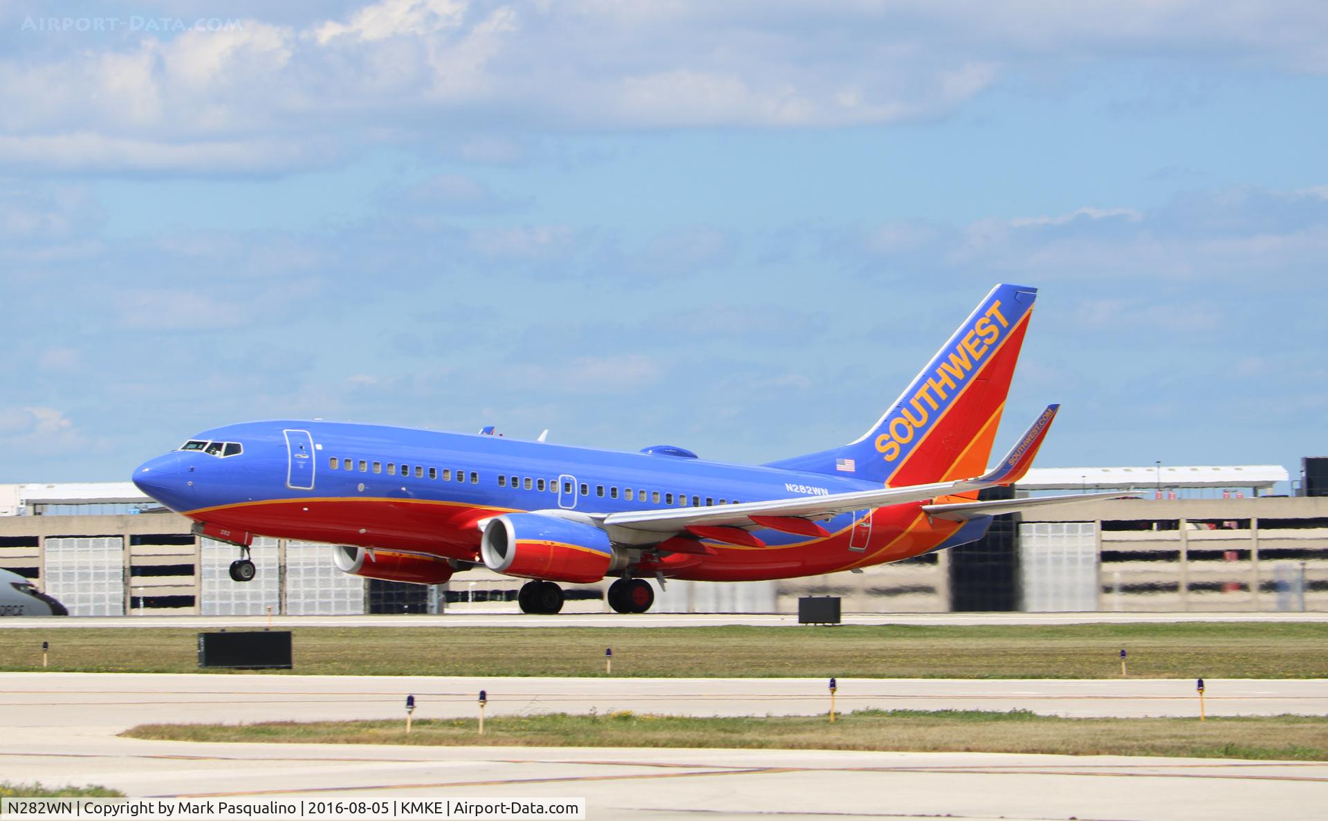 N282WN, 2007 Boeing 737-7H4 C/N 32534, Boeing 737-700