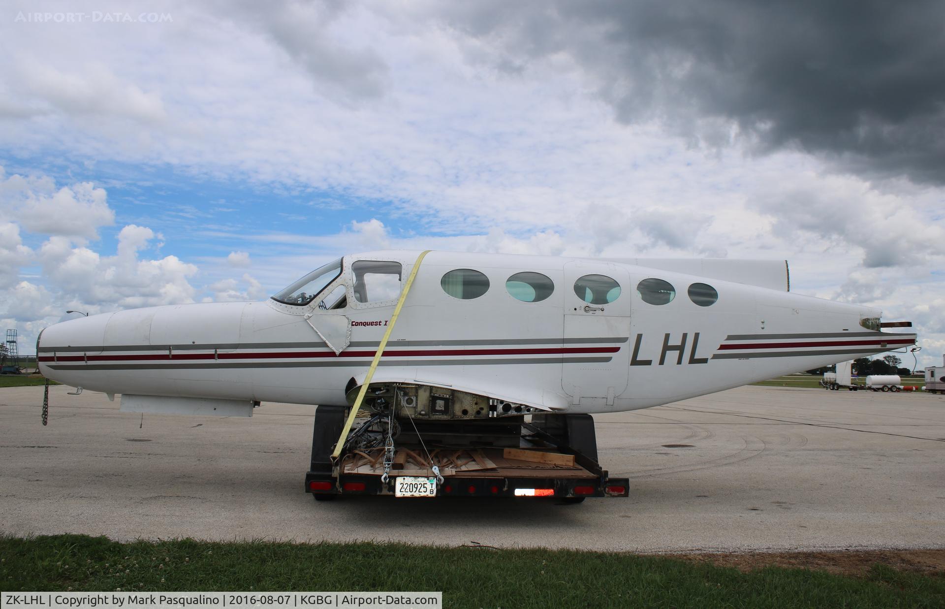 ZK-LHL, 1982 Cessna 425 Conquest I C/N 425-0171, Cessna 425