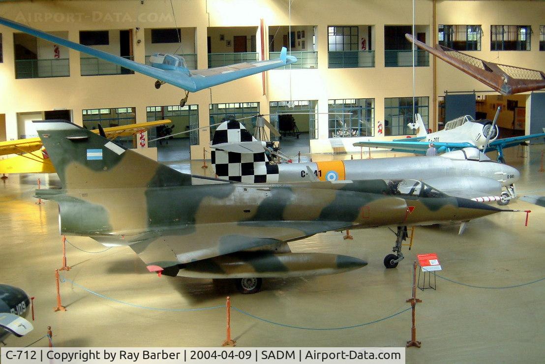 C-712, Dassault Mirage IIICJ C/N CJ40, Dassault Mirage IIICJ [CJ-40] (Museo Nacional de Aeronautica (Argentina)) Buenos Aires-Moron~LV 09/04/2004