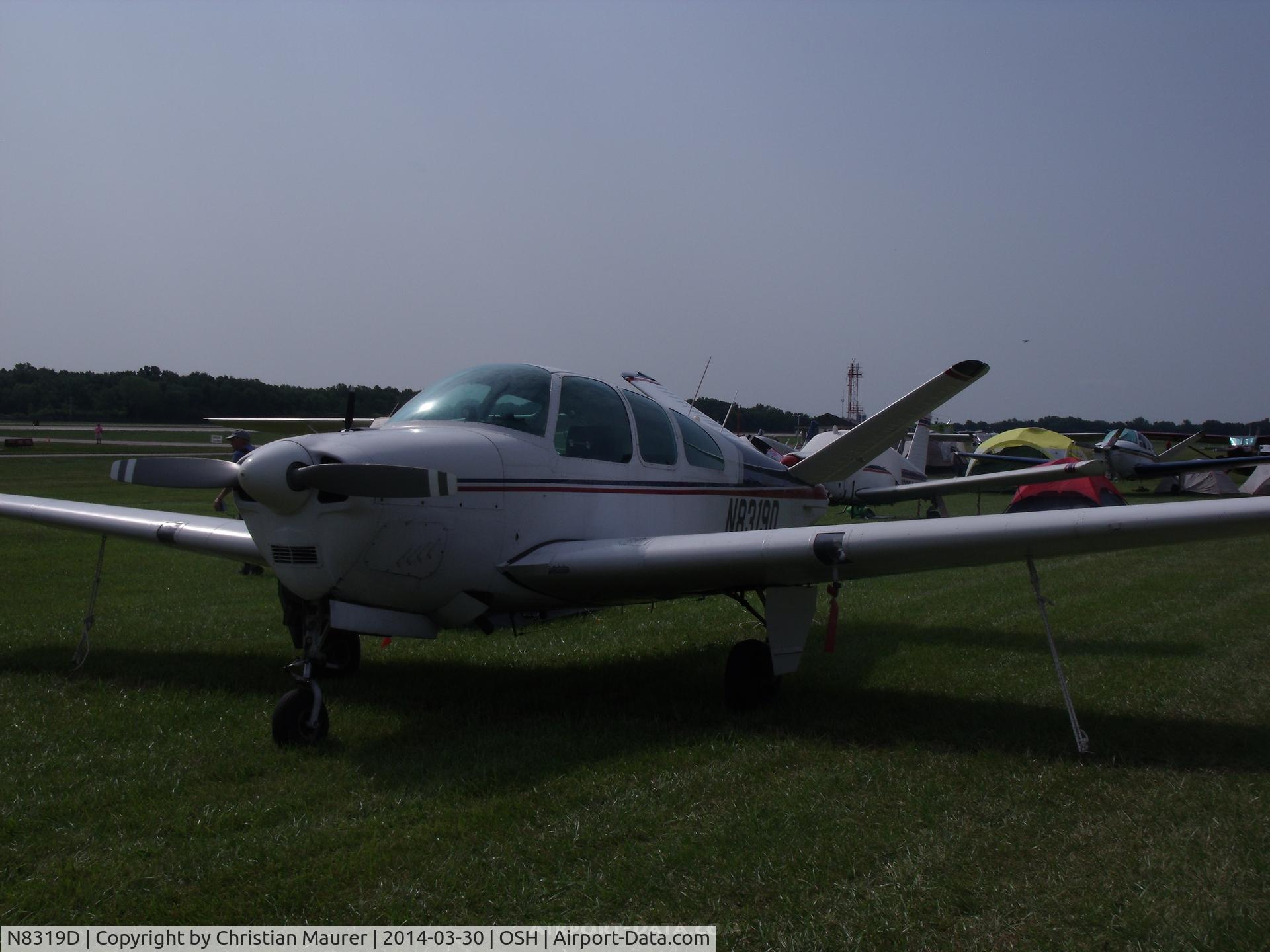 N8319D, 1958 Beech J35 Bonanza C/N D-5452, Beech J35