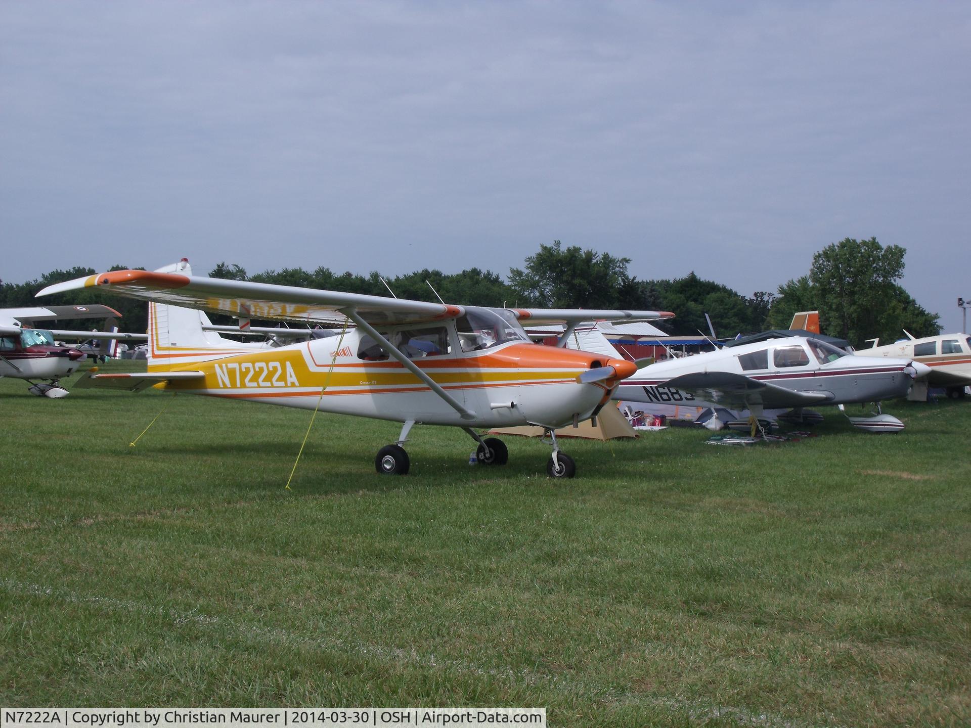 N7222A, 1956 Cessna 172 C/N 29322, Cessna 172