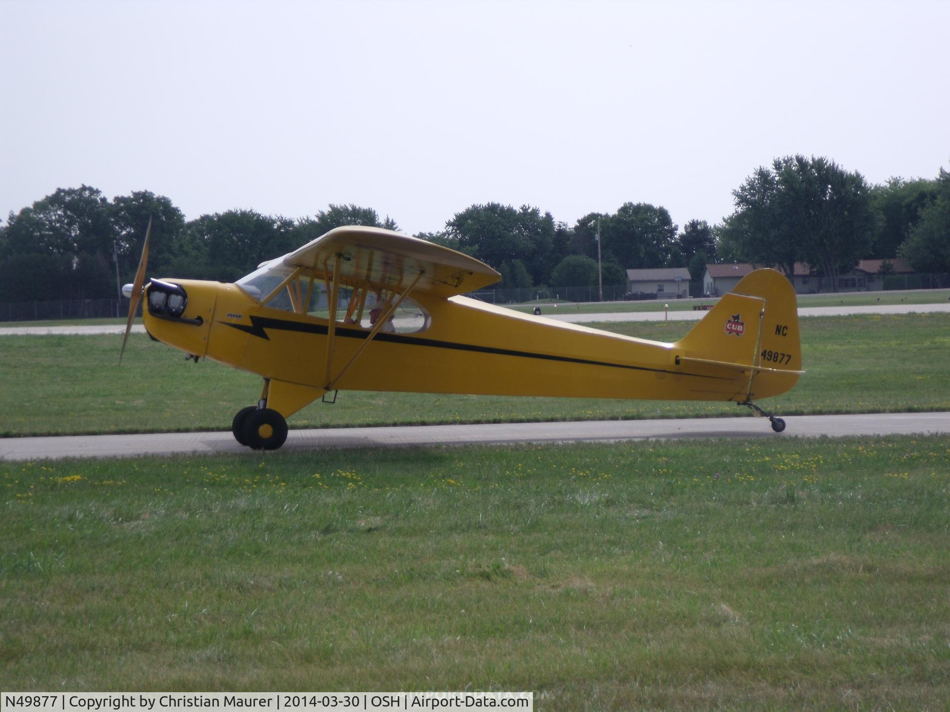 N49877, 1942 Piper J3C-65 Cub Cub C/N 10010, Piper Cub