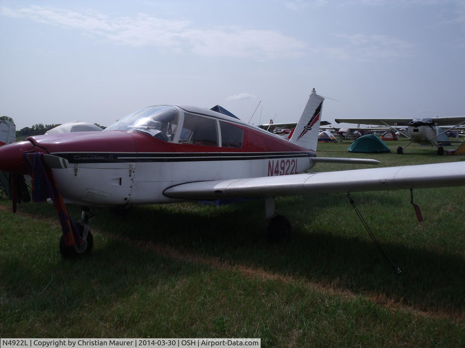 N4922L, 1967 Piper PA-28-180 C/N 28-4288, Piper Cherokee 180