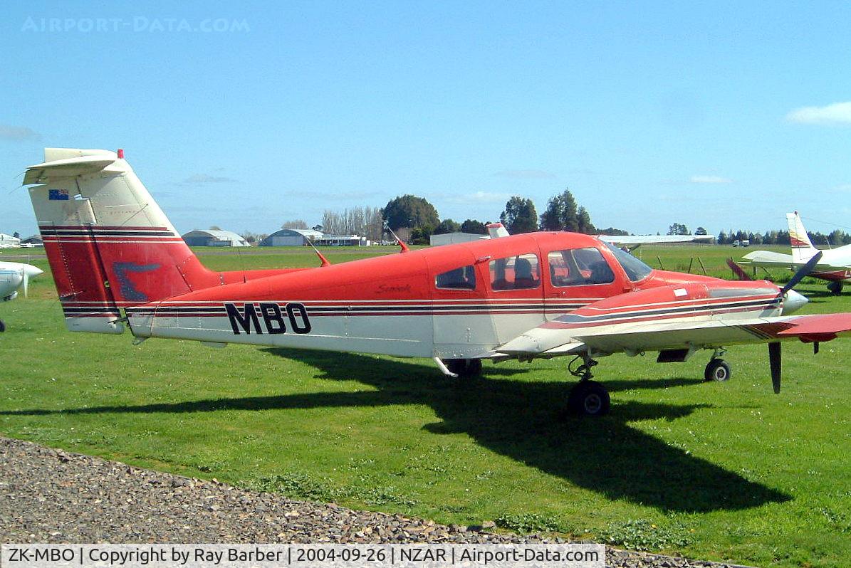 ZK-MBO, Piper PA-44-180T Turbo Seminole C/N 44-8207004, Piper PA-44-180T Turbo Seminole [44-8207004] Auckland-Ardmore~ZK 26/09/2004