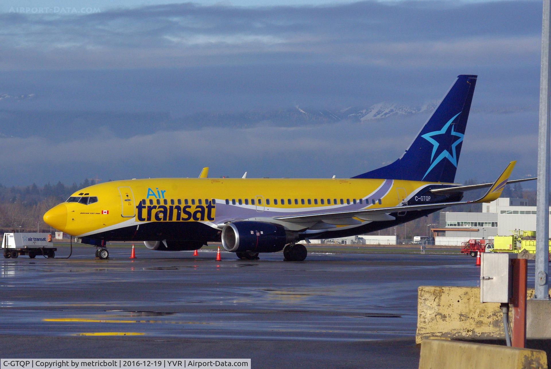 C-GTQP, 1999 Boeing 737-73S C/N 29081, At YVR