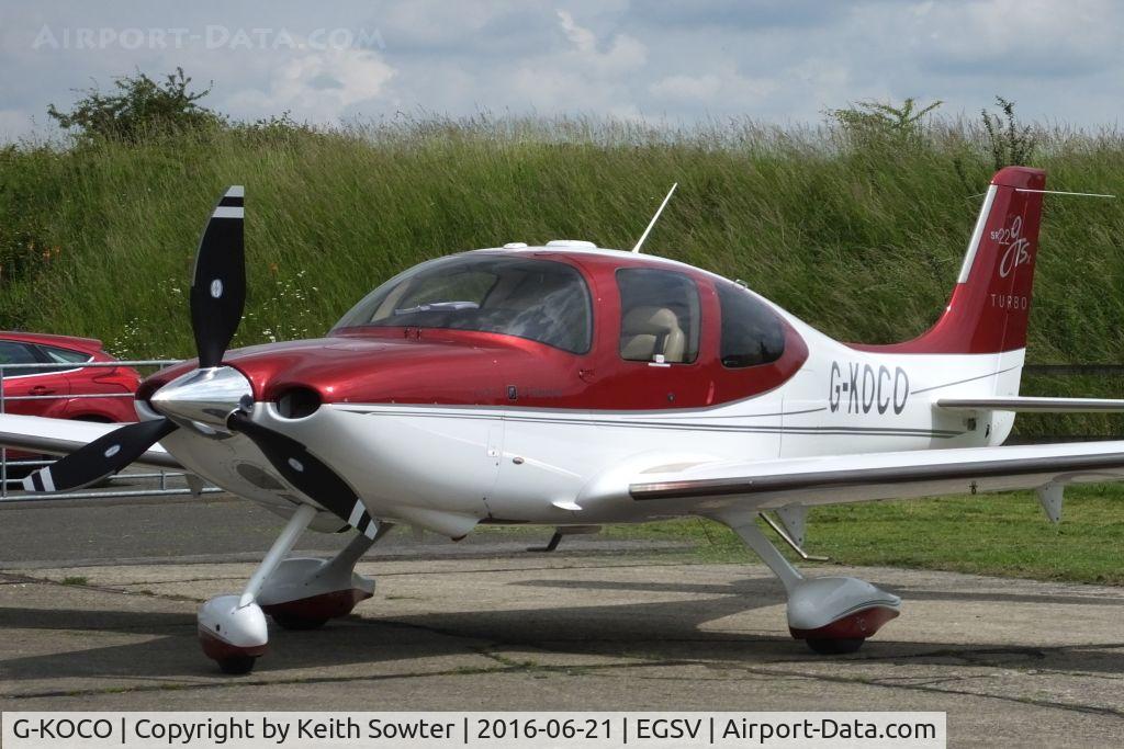 G-KOCO, 2009 Cirrus SR22 GTS Turbo C/N 3447, Visiting aircraft