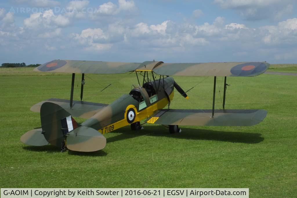 G-AOIM, 1946 De Havilland DH-82A Tiger Moth II C/N 83536, Visiting aircraft