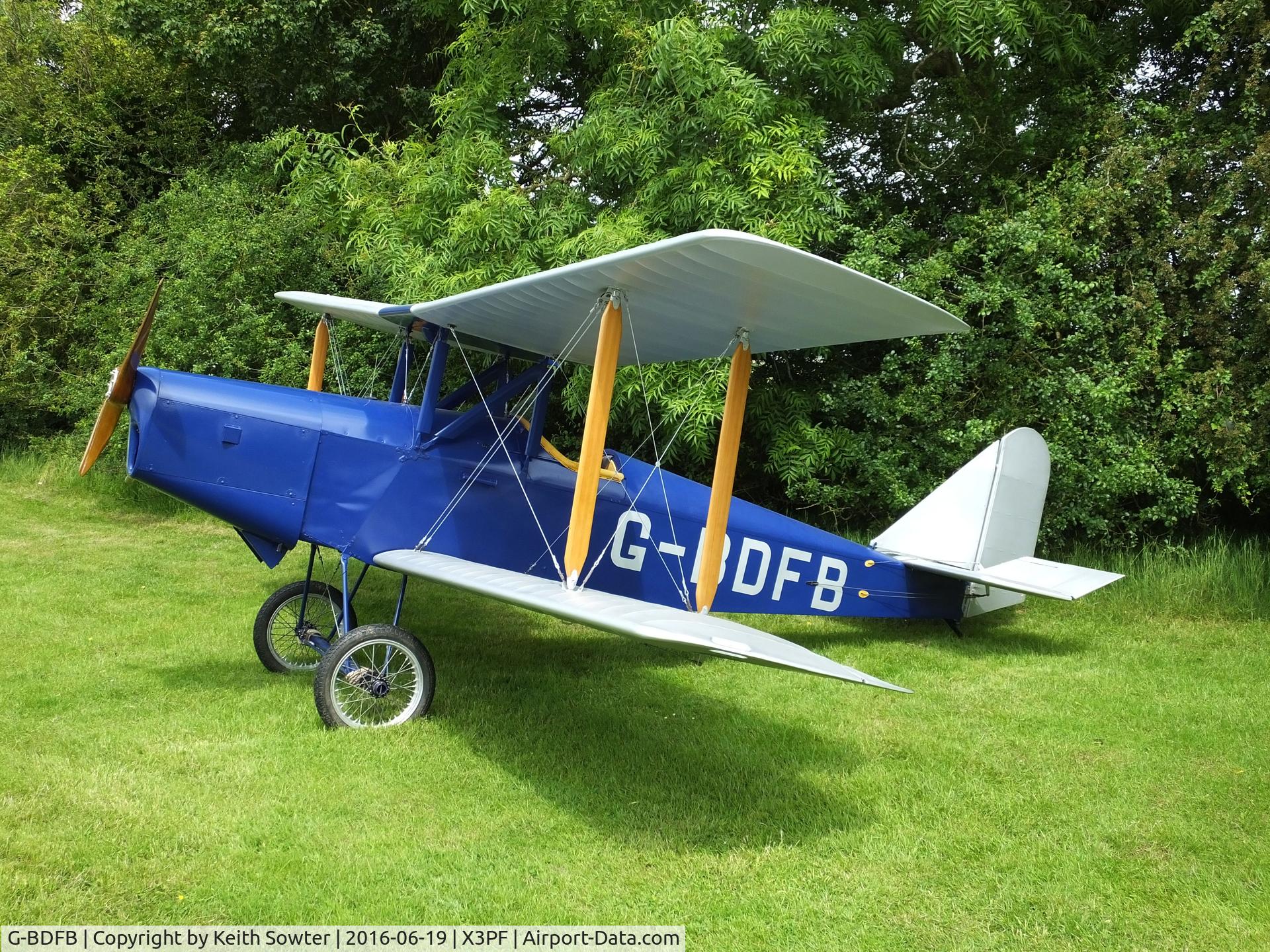 G-BDFB, 1991 Currie Wot C/N PFA 3008, Priory Farm Fathers day flyin