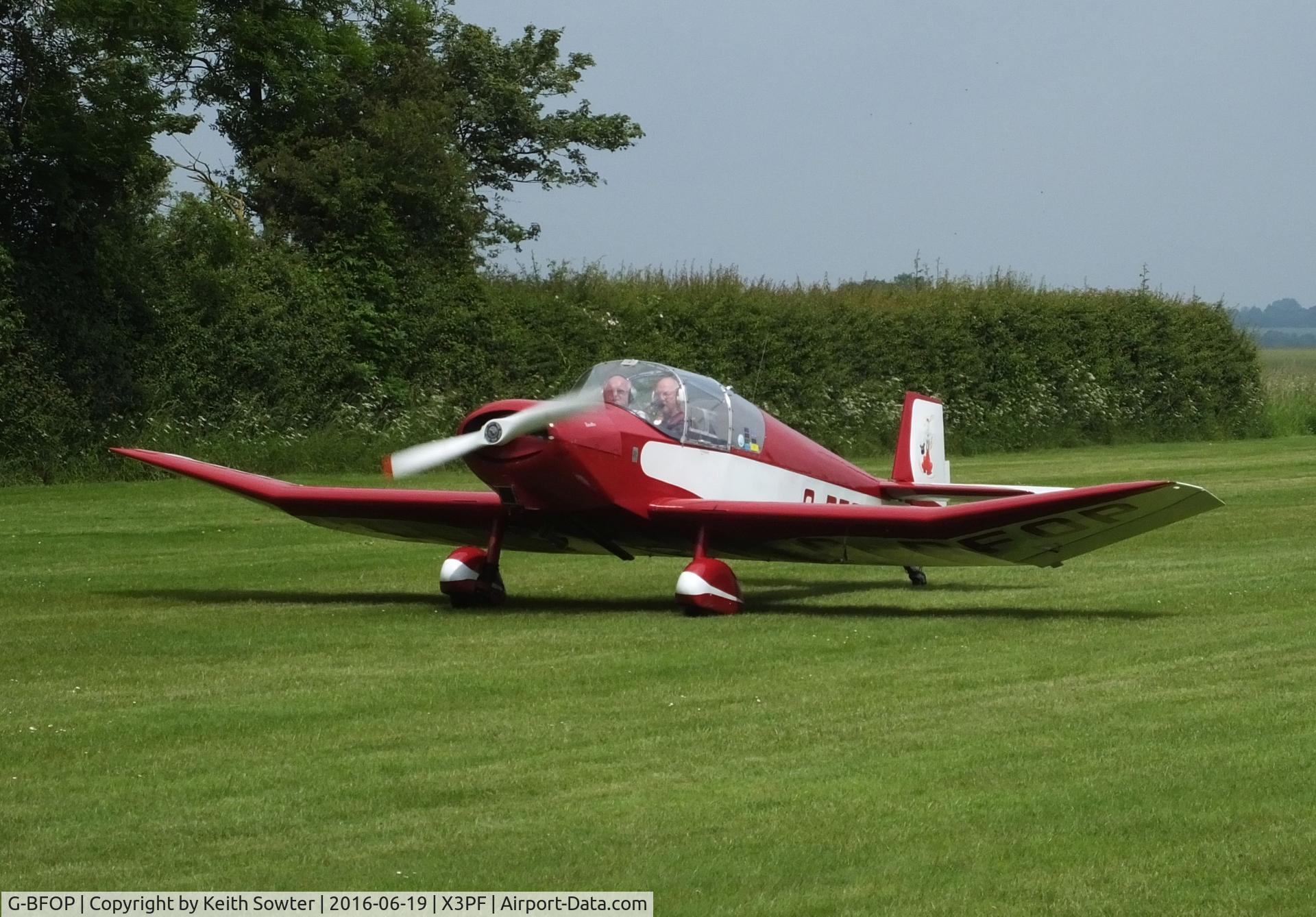G-BFOP, 1957 Jodel (Wassmer) D-120 Paris-Nice C/N 32, Priory Farm Fathers day flyin
