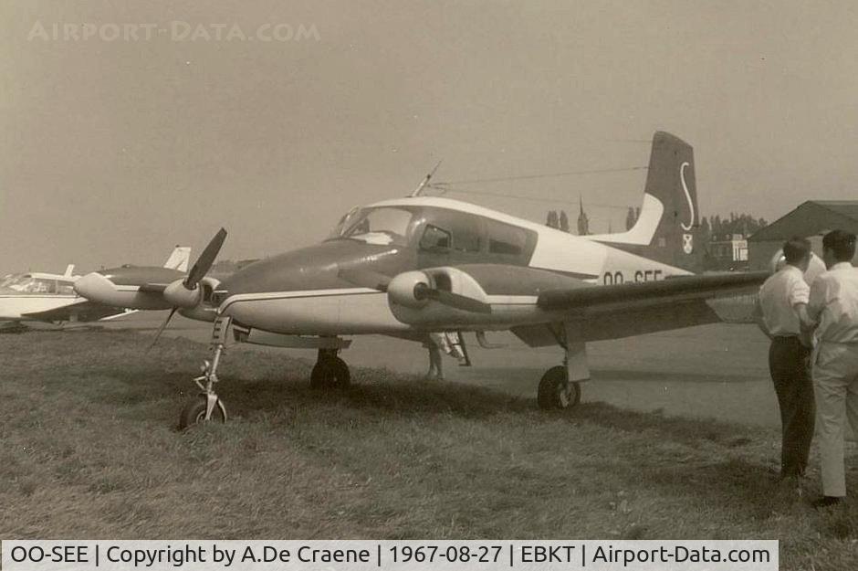 OO-SEE, 1958 Cessna 310B C/N 35616, Wevelgem Airshow in 1967.