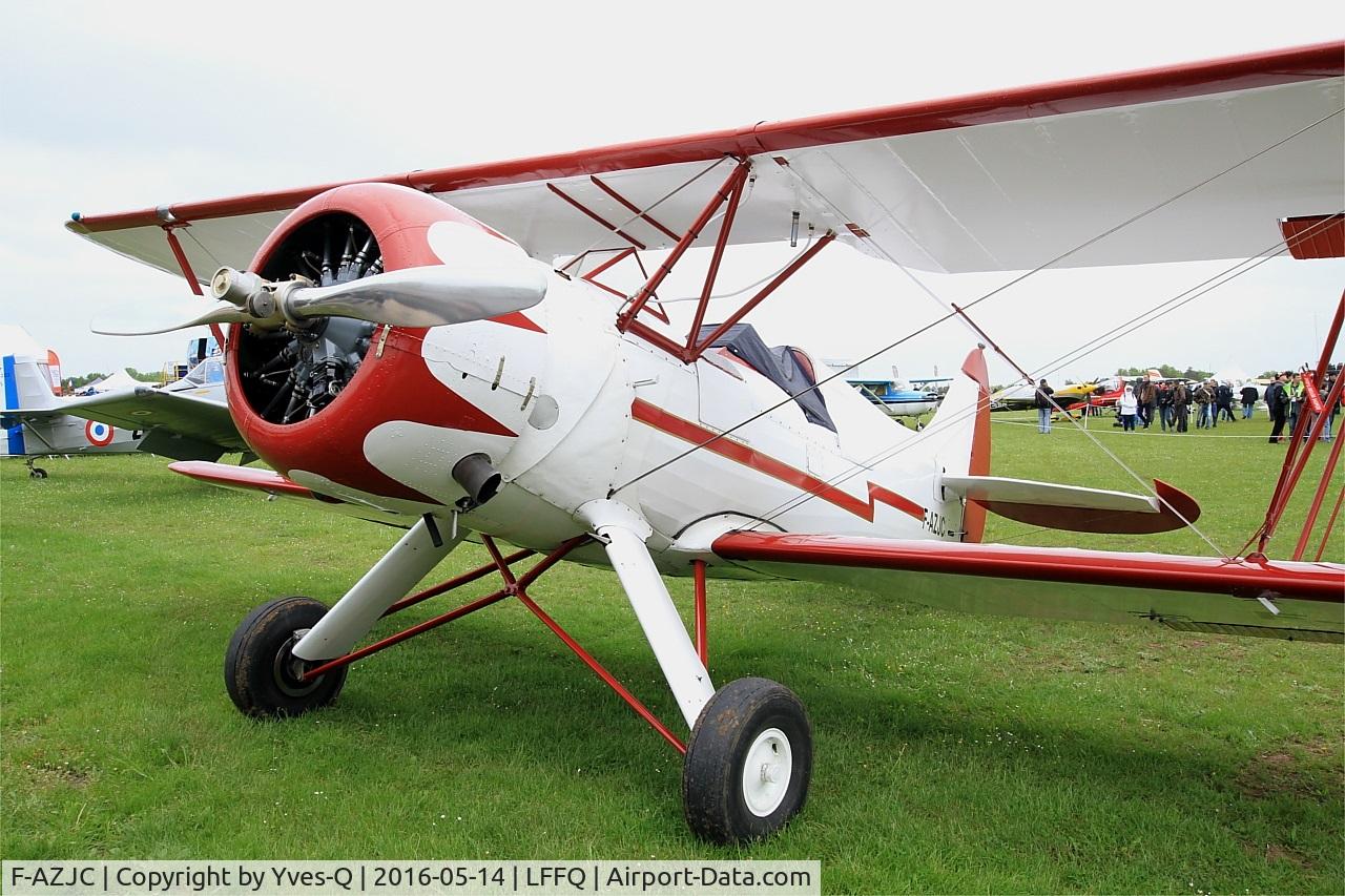 F-AZJC, Waco UPF7 C/N 5495, Waco UPF7, Static display, La Ferté-Alais airfield (LFFQ) Air show 2016