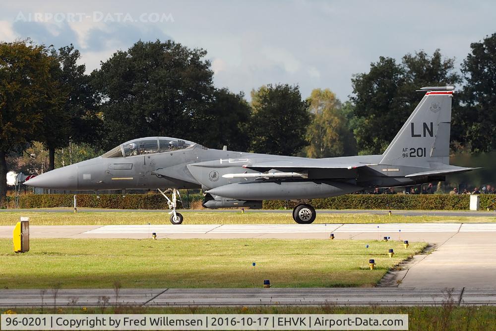 96-0201, 1996 McDonnell Douglas F-15E Strike Eagle C/N 1331/E211, LN