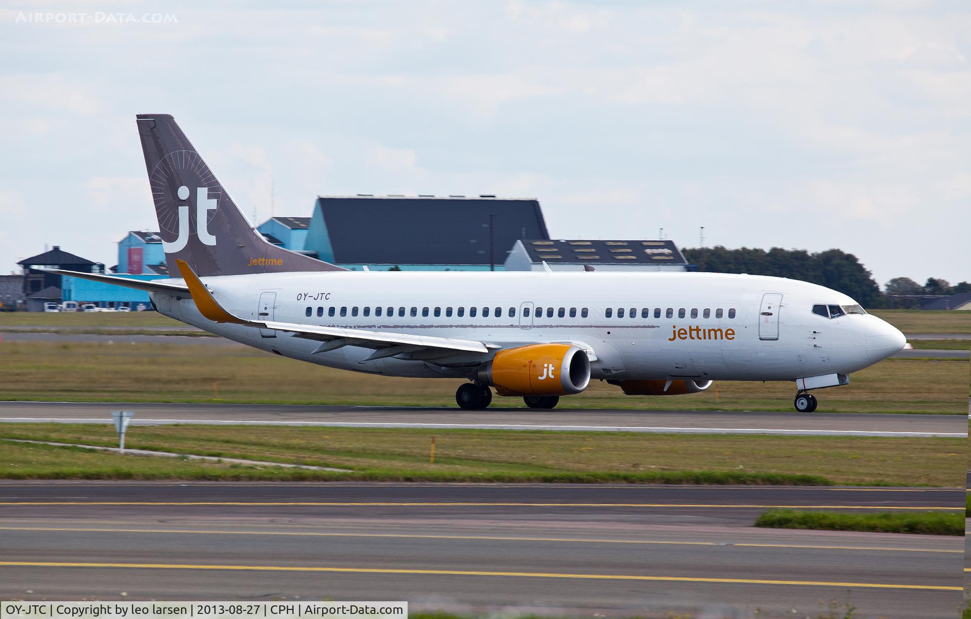 OY-JTC, 1987 Boeing 737-3L9 C/N 23718, Copenhagen 27.8.13
