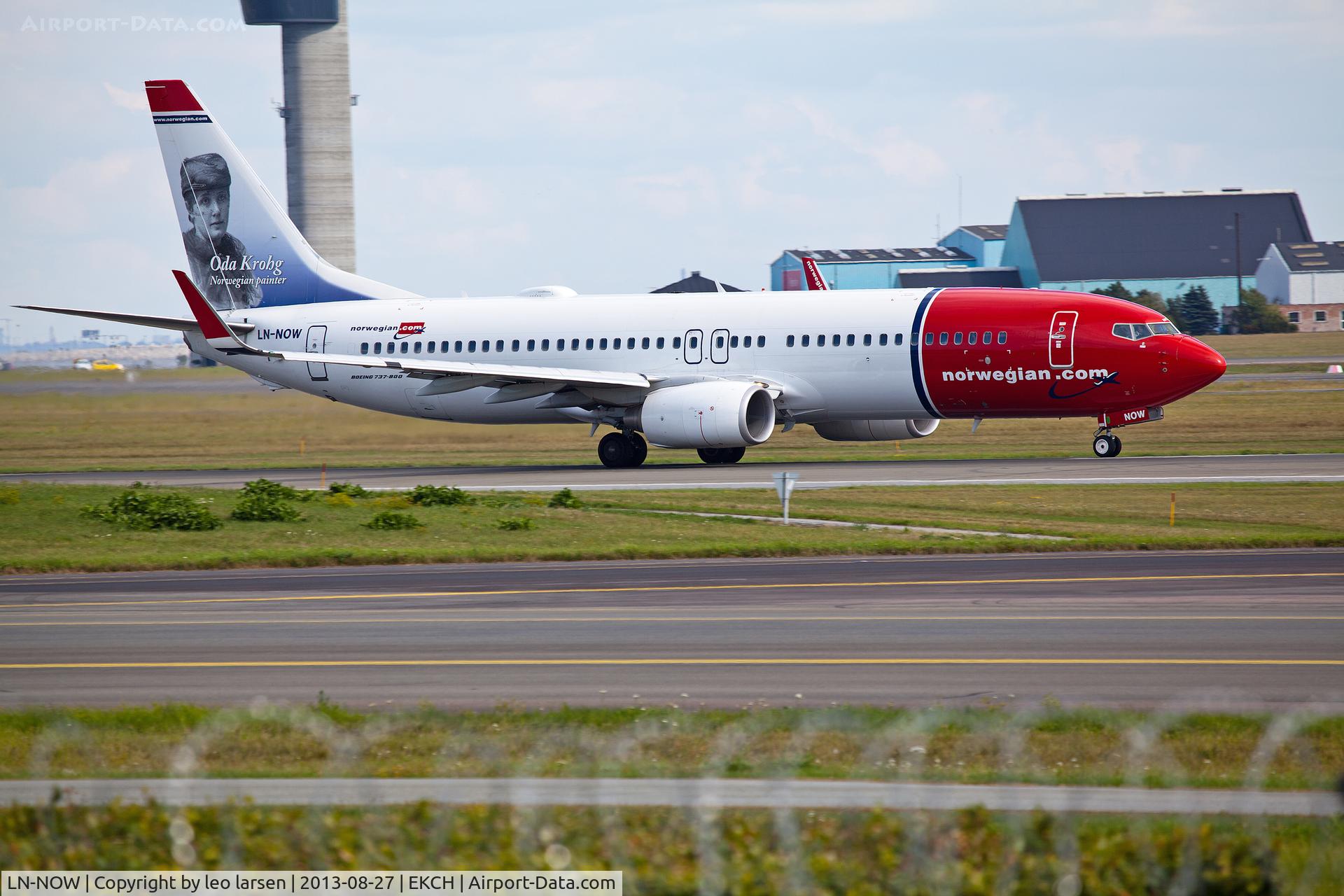 LN-NOW, 2010 Boeing 737-8JP C/N 37817, Copenhagen 27.8.13
