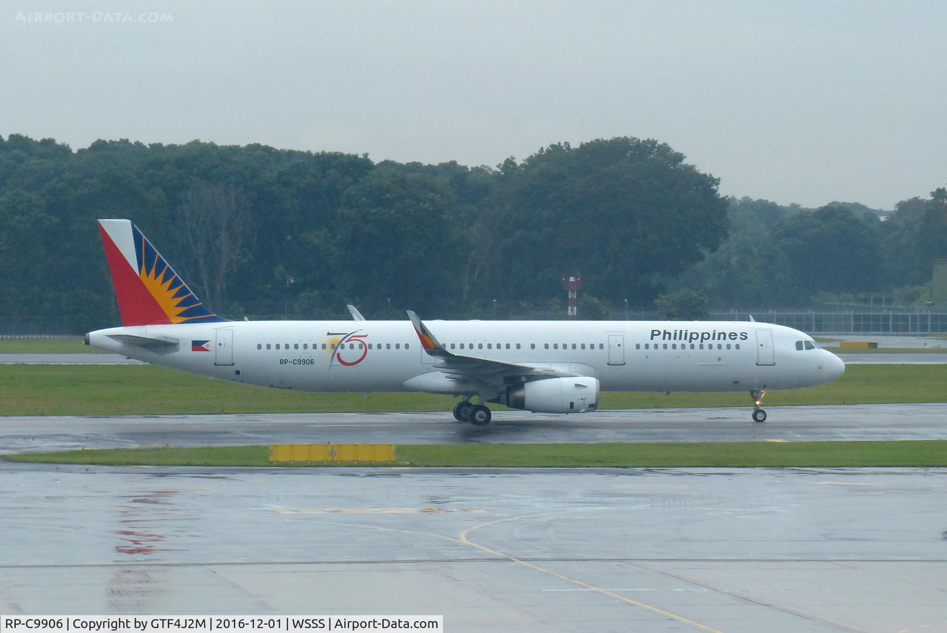 RP-C9906, 2013 Airbus A321-231 C/N 5825, RP-C9906  Philippine AL at Singapore 1.12.16