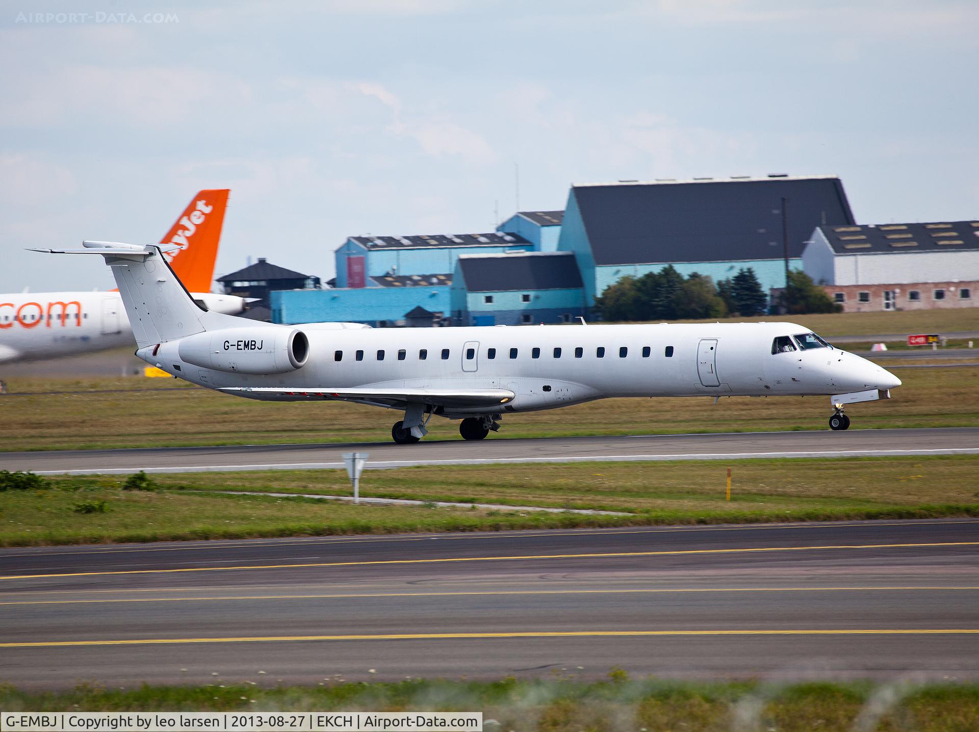 G-EMBJ, 1999 Embraer ERJ-145EU (EMB-145EU) C/N 145134, Copenhagen 27.8.13