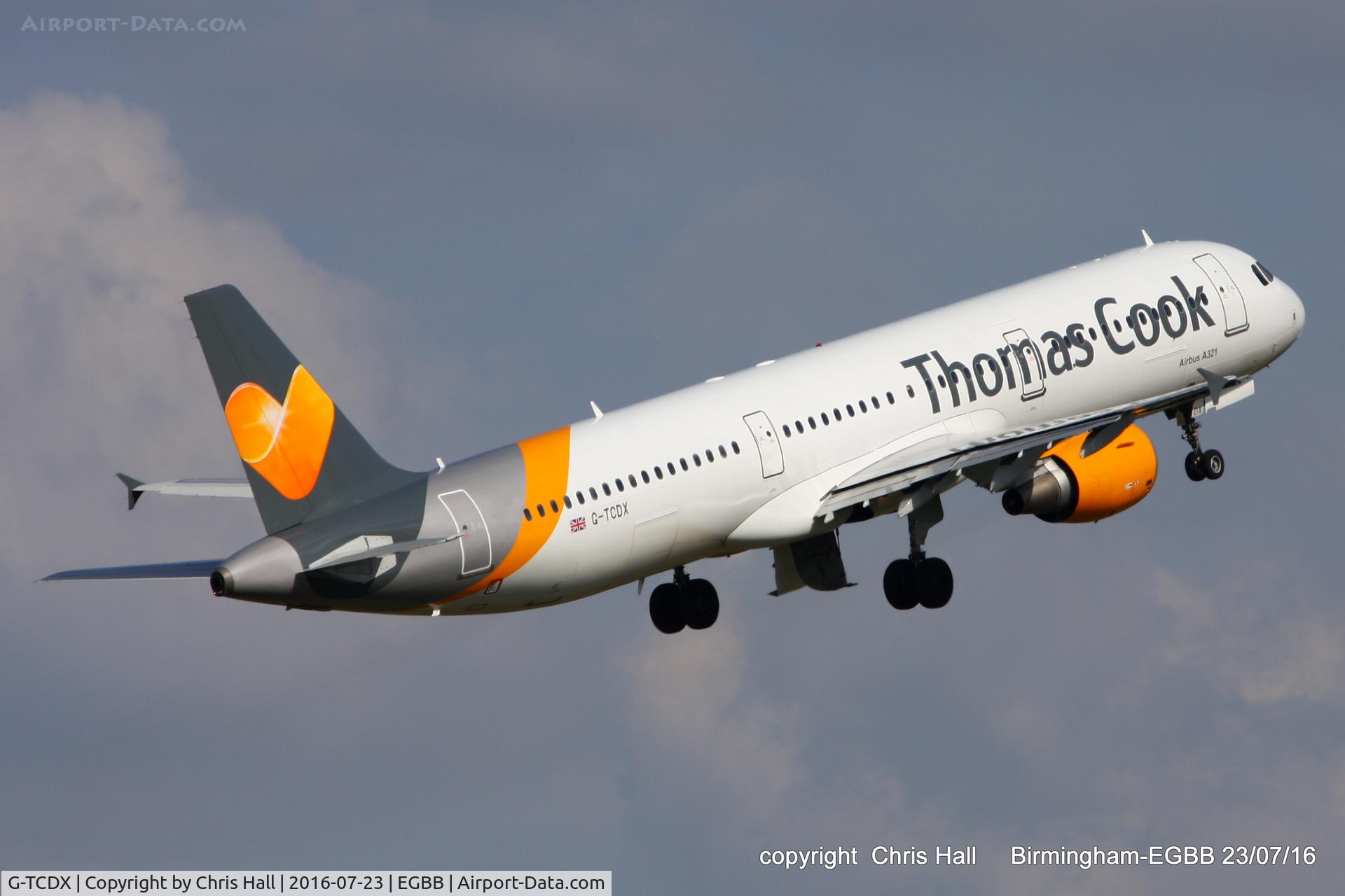 G-TCDX, 2002 Airbus A321-211 C/N 1887, Thomas Cook