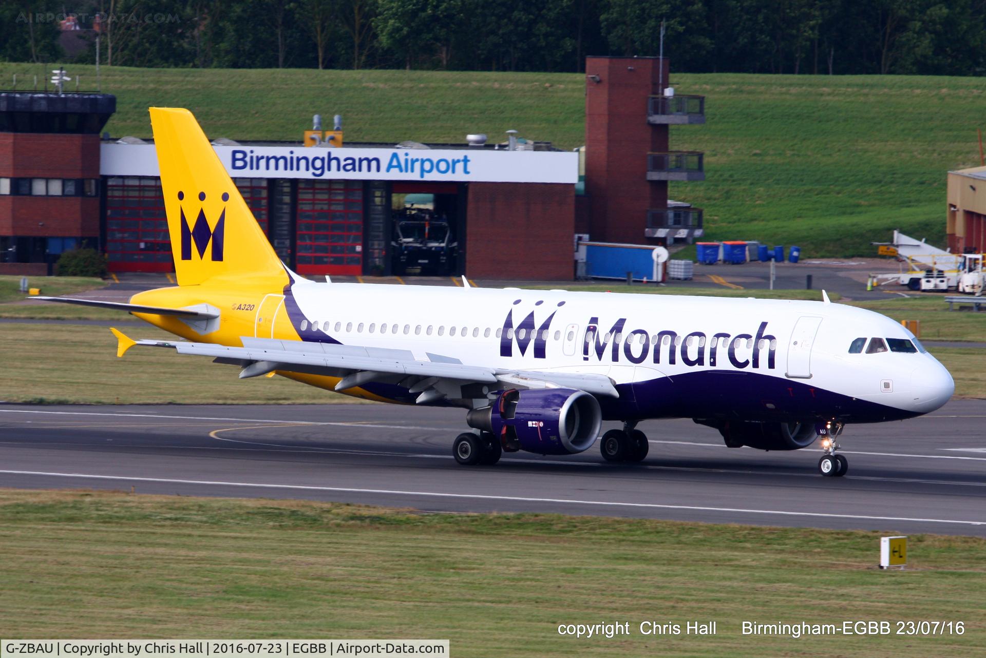 G-ZBAU, 2007 Airbus A320-214 C/N 3293, Monarch