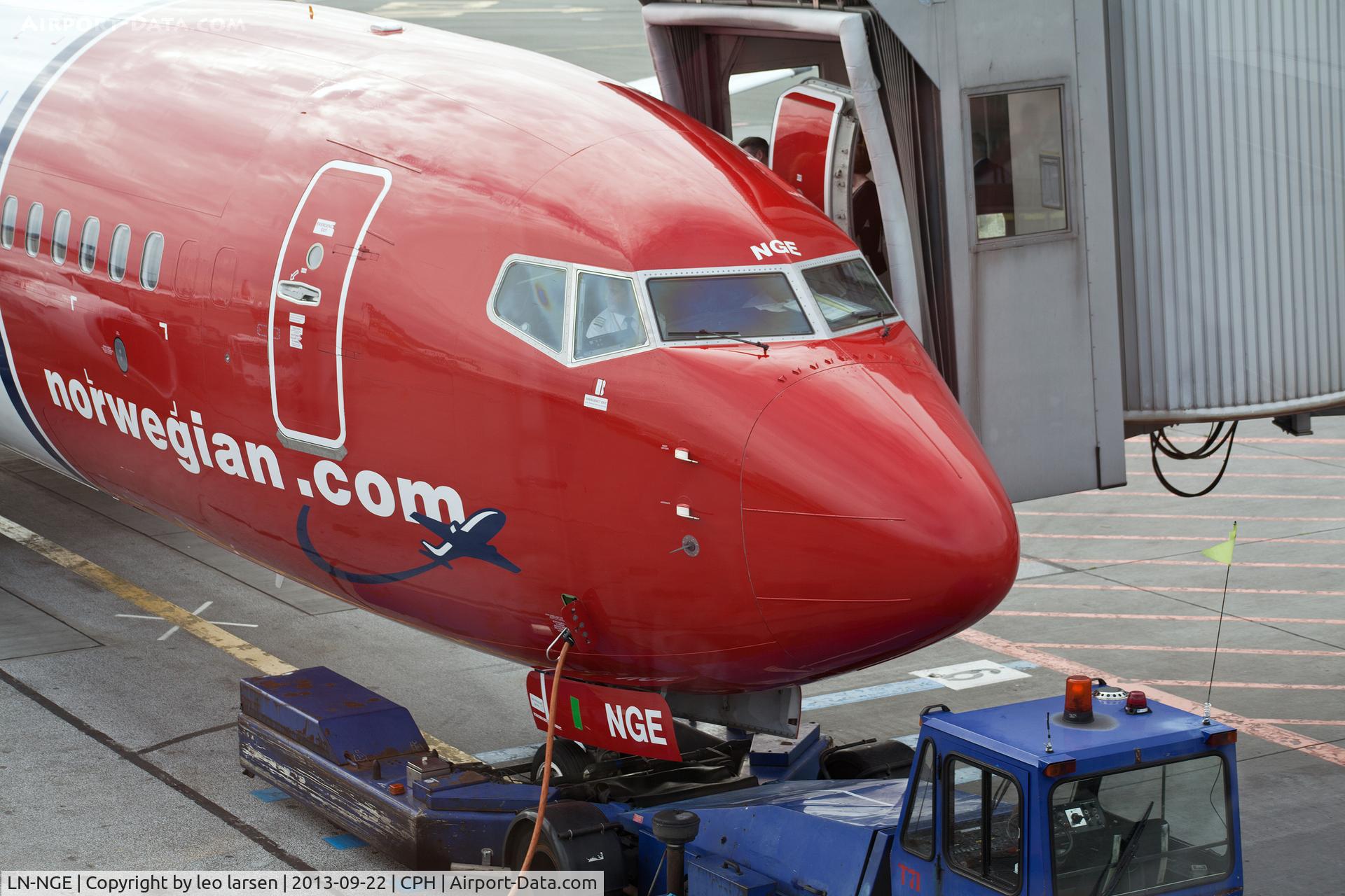 LN-NGE, 2012 Boeing 737-8JP C/N 39050, Copenhagen 22.9.13