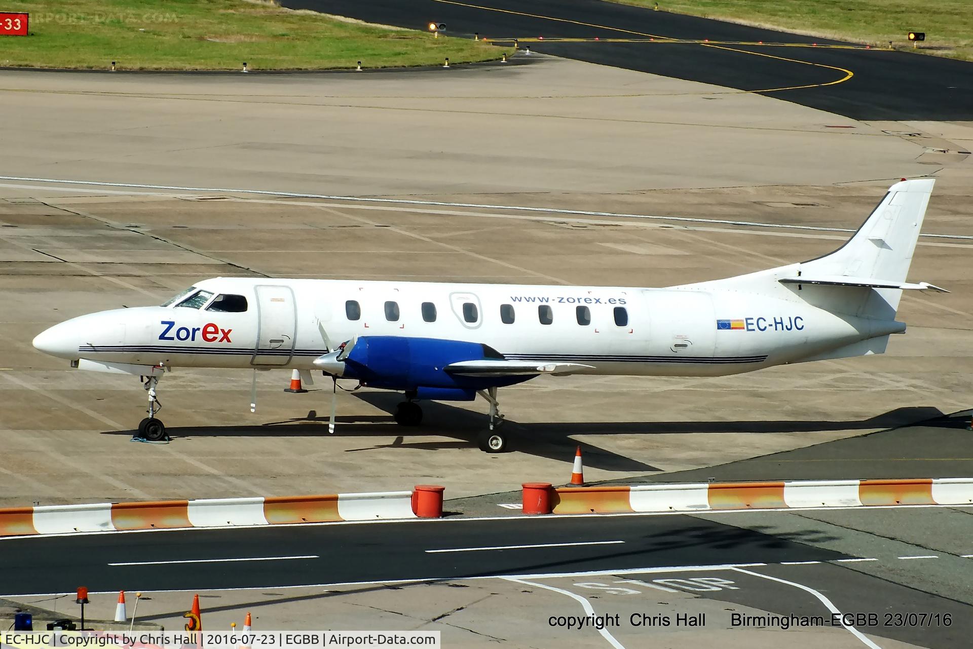 EC-HJC, 1979 Swearingen SA-226TC Metro II C/N TC-318, Zorex Air Transport