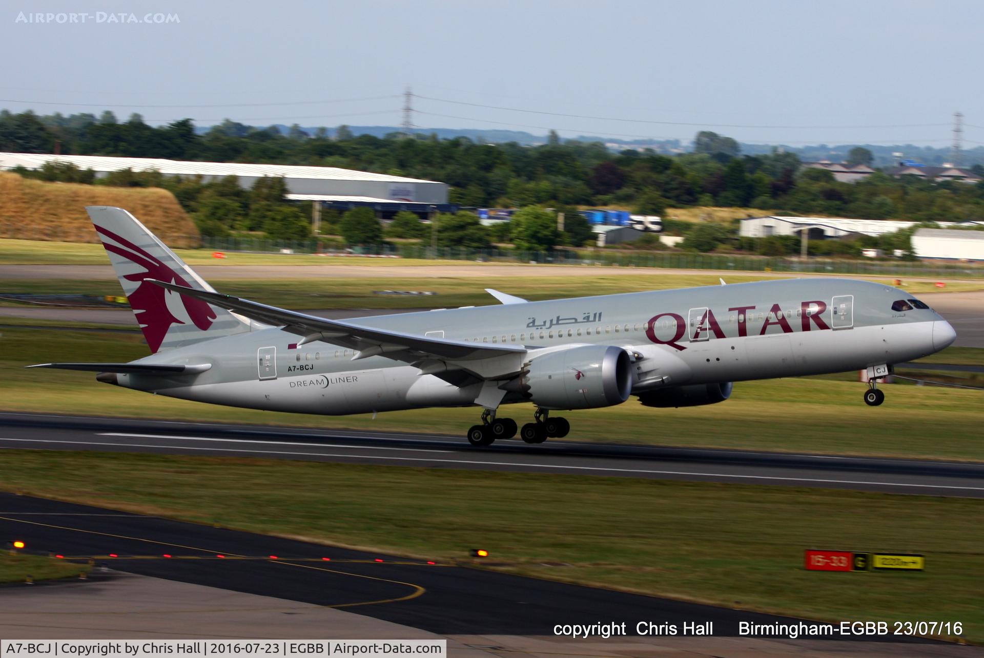 A7-BCJ, 2014 Boeing 787-8 Dreamliner C/N 38328, Qatar
