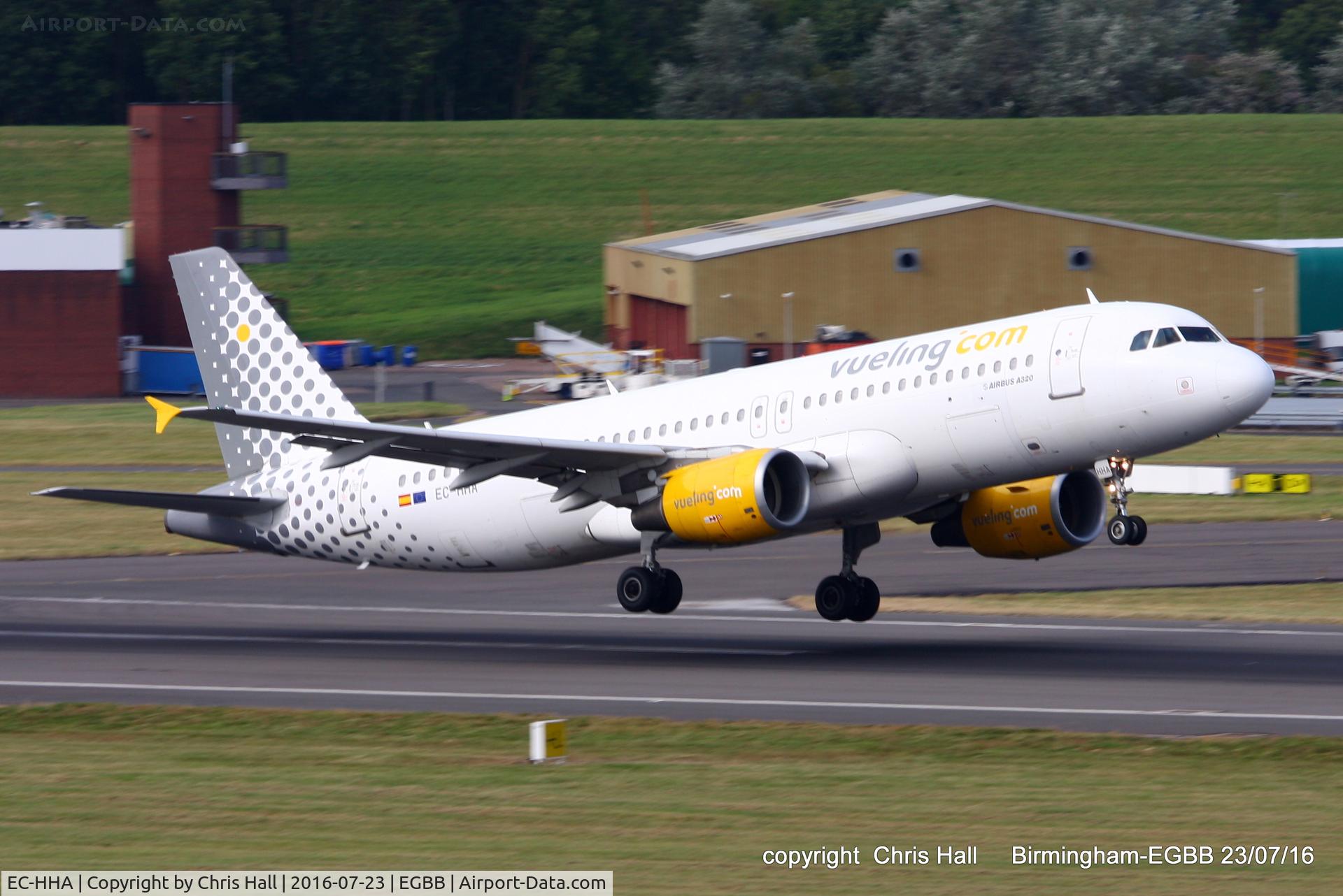 EC-HHA, 2000 Airbus A320-214 C/N 1221, Veuling